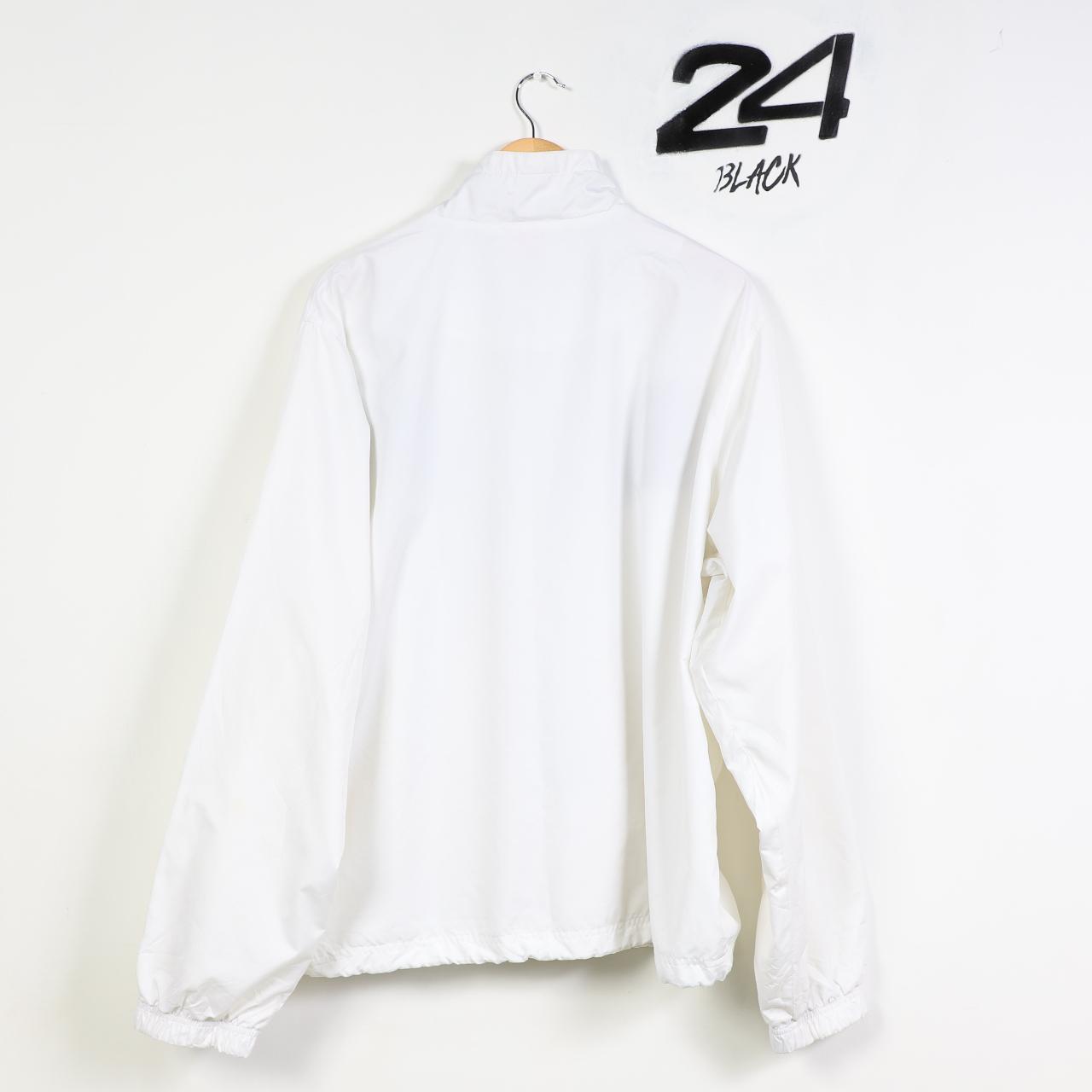 mens nike windbreaker white