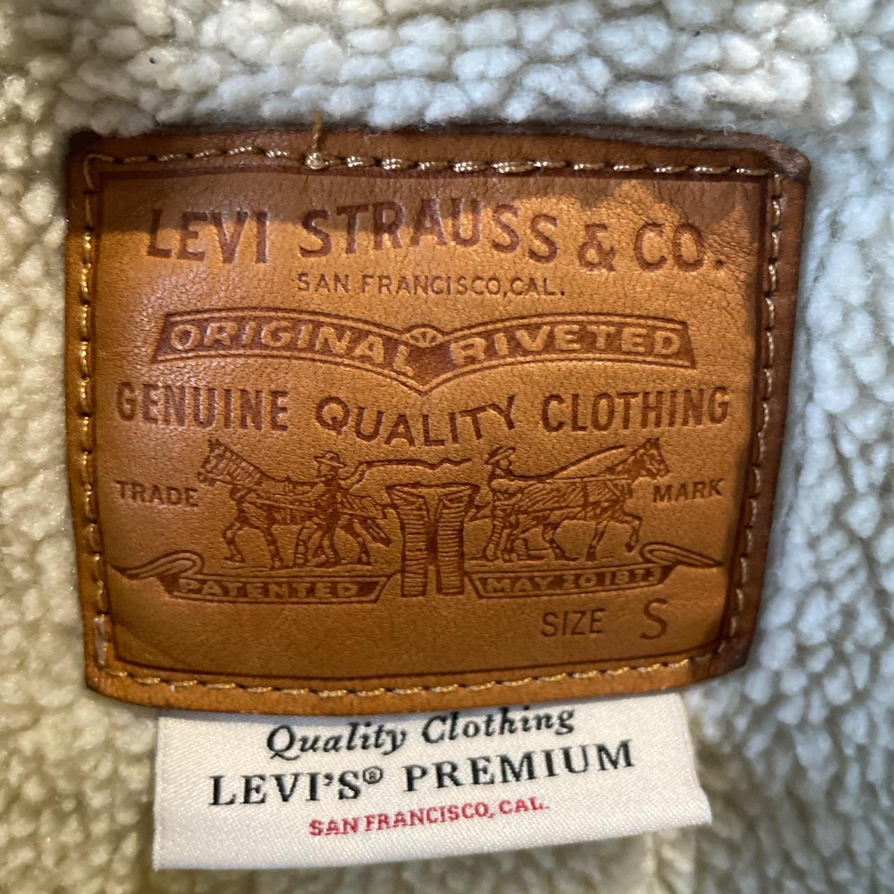 LEVI’s original trucker jacket for sale! Never worn... - Depop