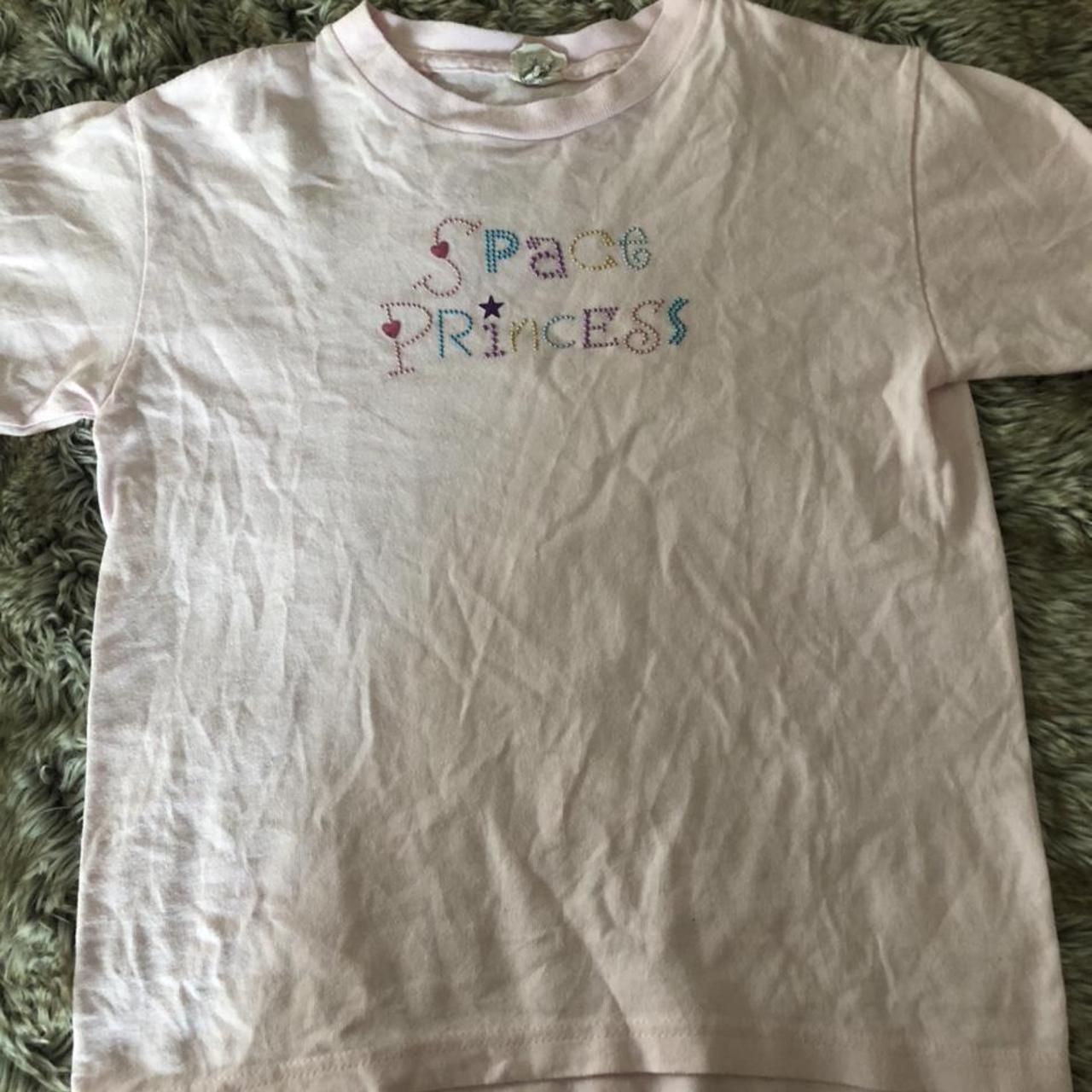 y2k space princess baby tee! #y2k... - Depop