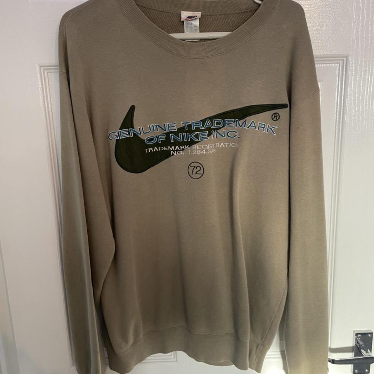 nike embossed sweatshirt