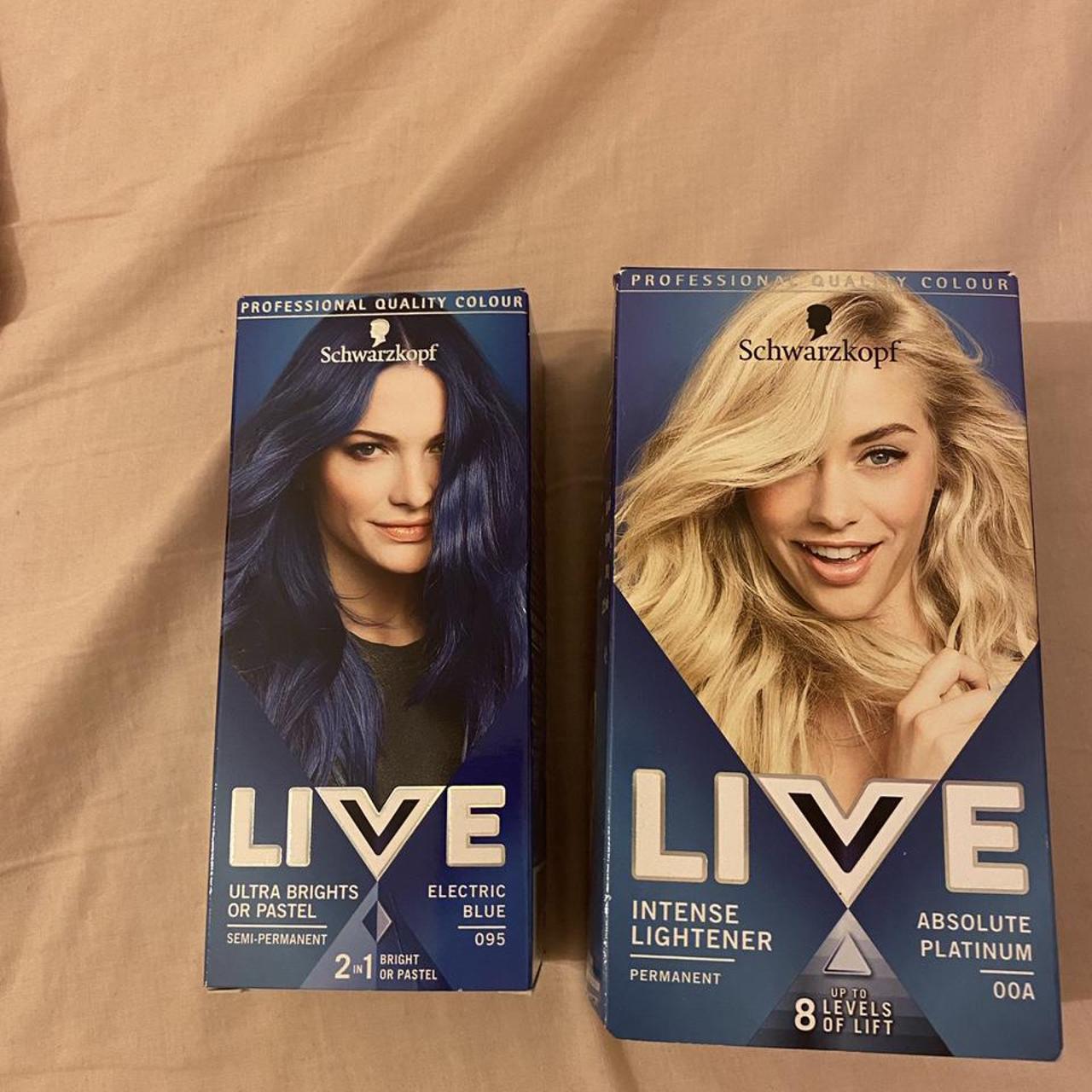 095 ELECTRIC BLUE Hair Dye by LIVE