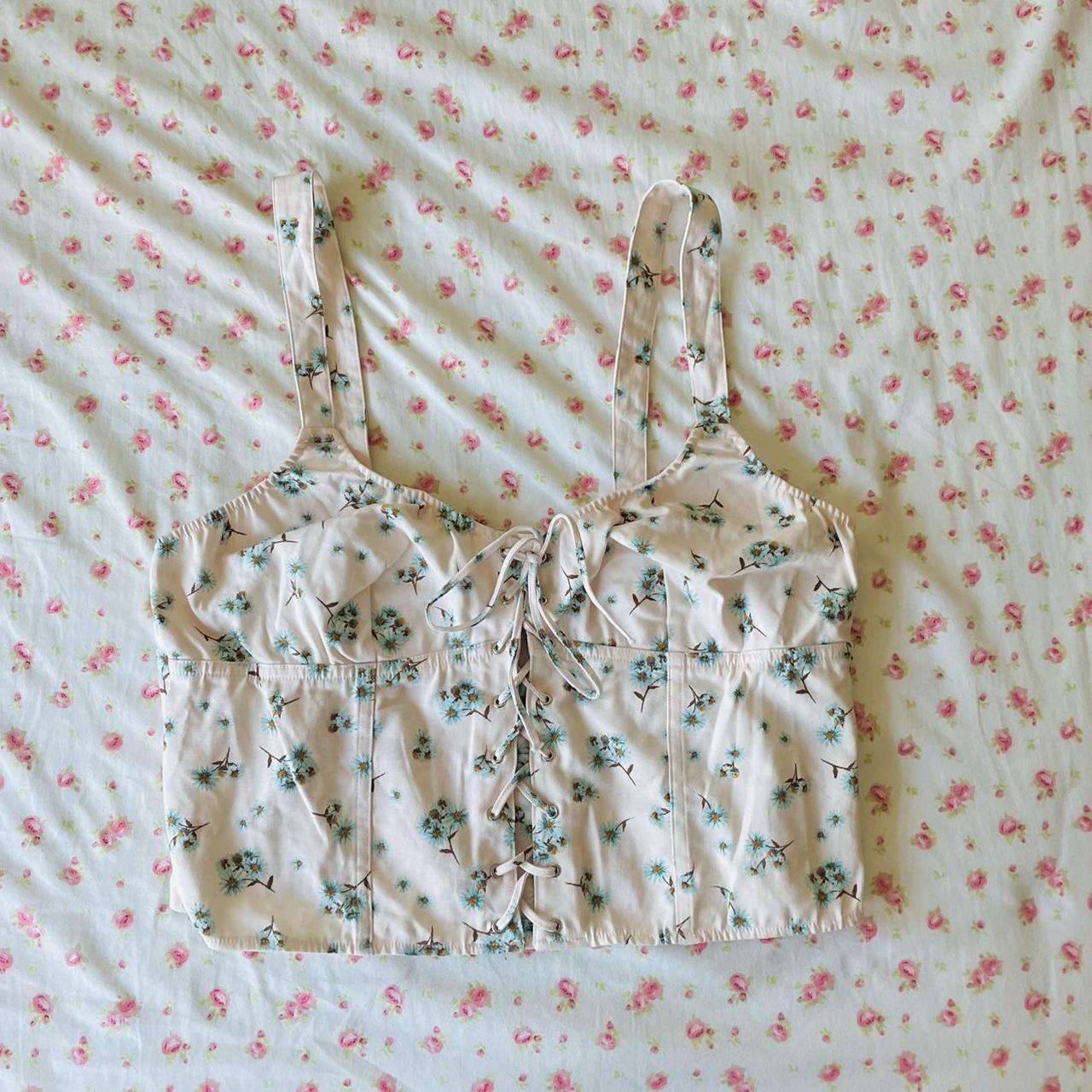 Victoria's Secret coquette cottagecore fairy crop... - Depop