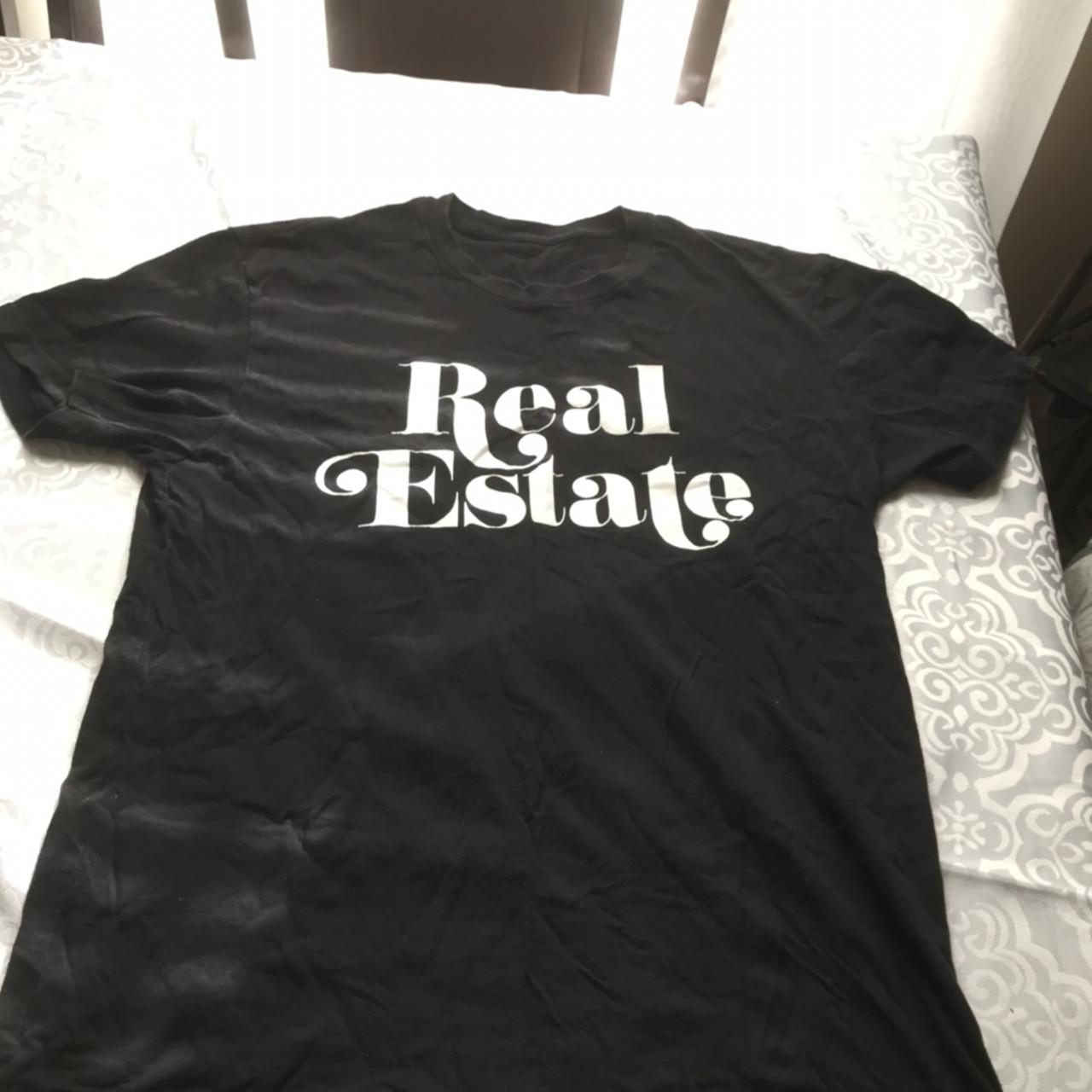 Praktisk Fremmedgøre flov Real Estate band T-shirt Size: Small Condition:... - Depop