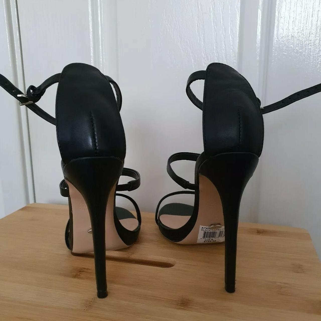 Tony Bianco Atkins Black Heel Size 6 Brand new never... - Depop