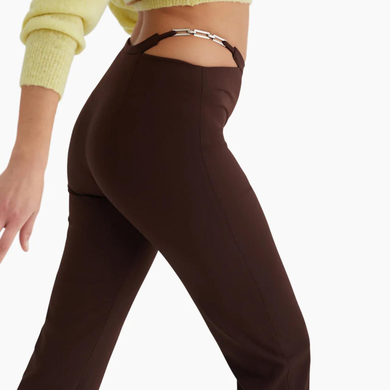 Paloma Wool ダークブラウン Sサイズ パンツ Paloma Wool Silk Archive Pant - Brown | Garmentory