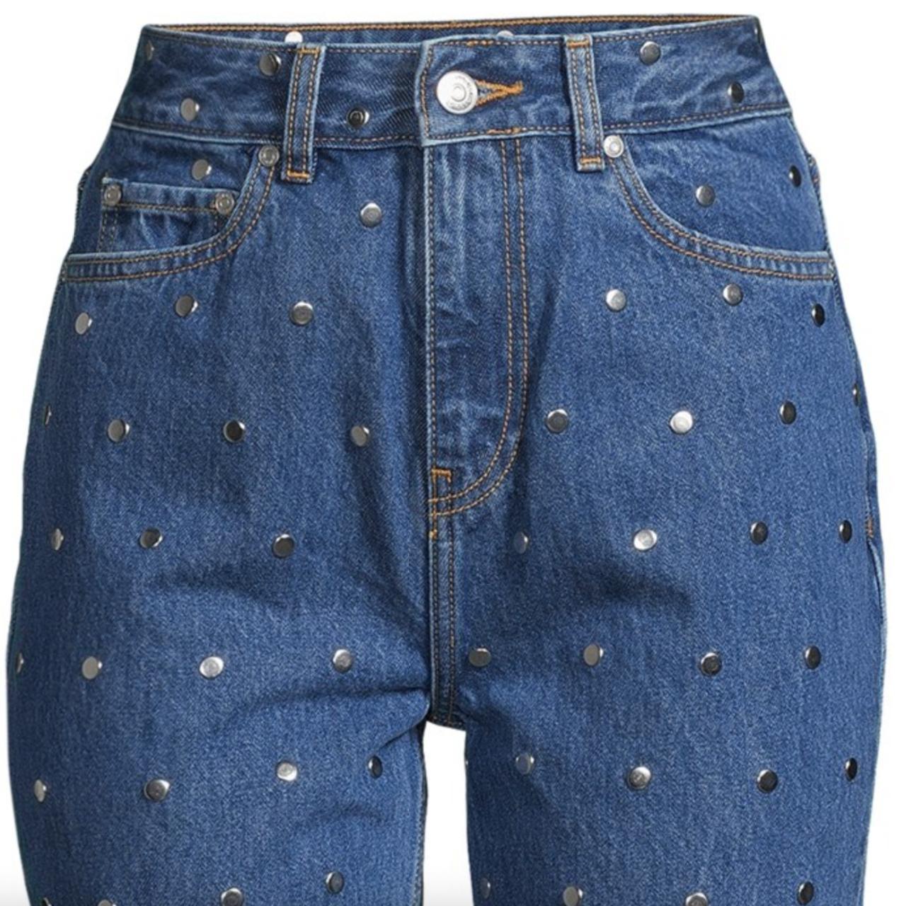 Studded Ganni jeans in size 27 worn twice. Too... Depop