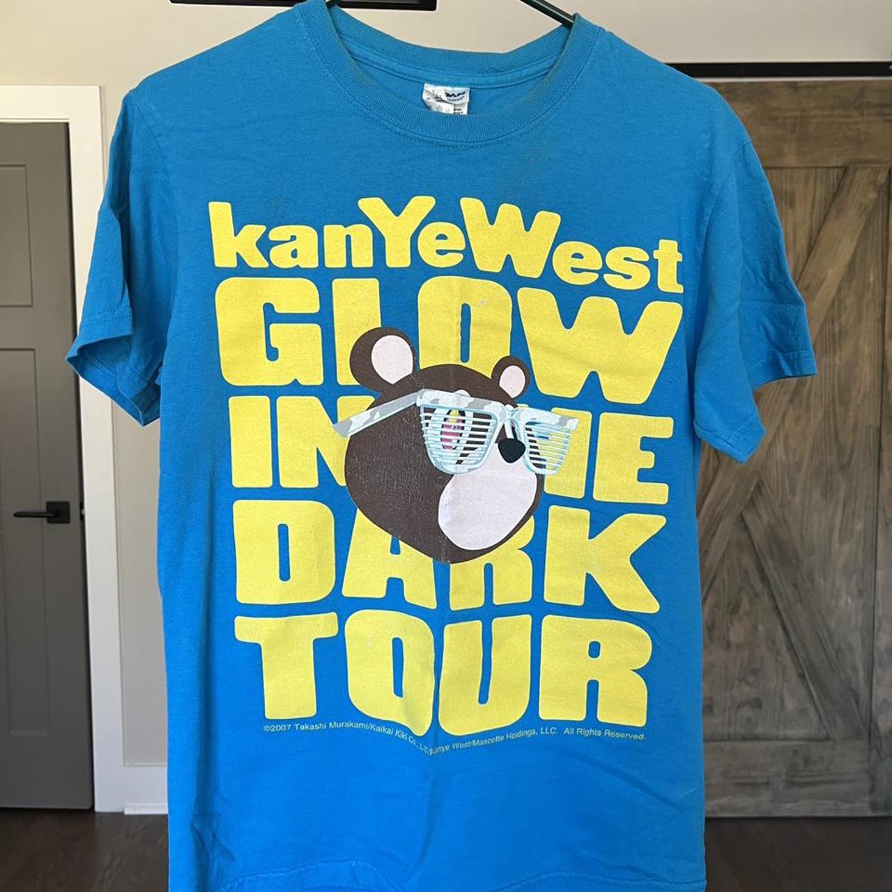kanye west glow in the dark tour shirt