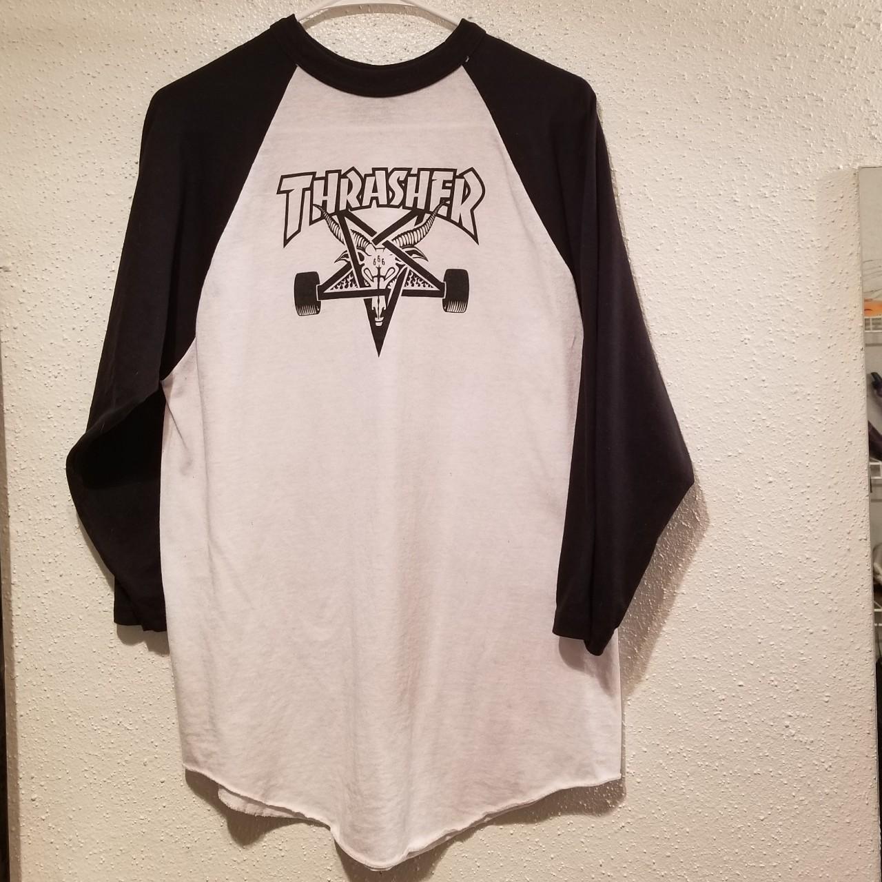 Thrasher baseball outlet tee