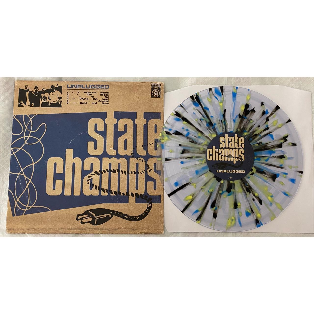 State Champs Unplugged Vinyl Record Clear w/... Depop