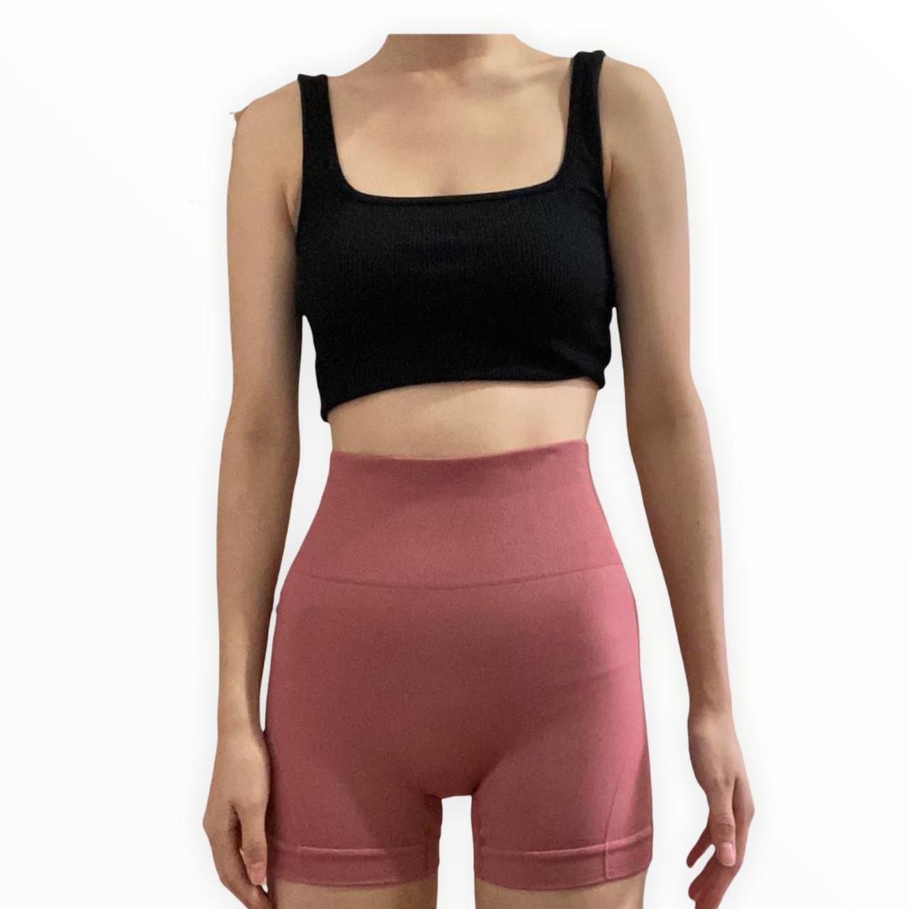 pink biker short