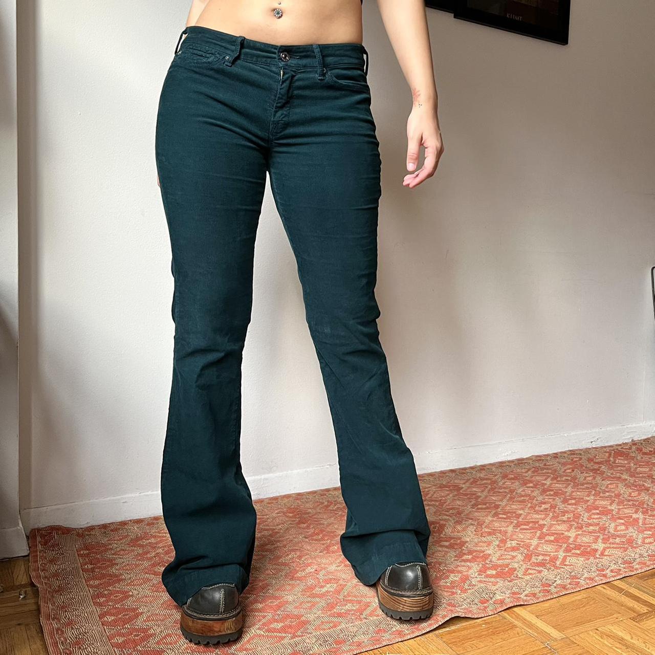 Product Image 3 - Fire turquoise corduroy bell bottom