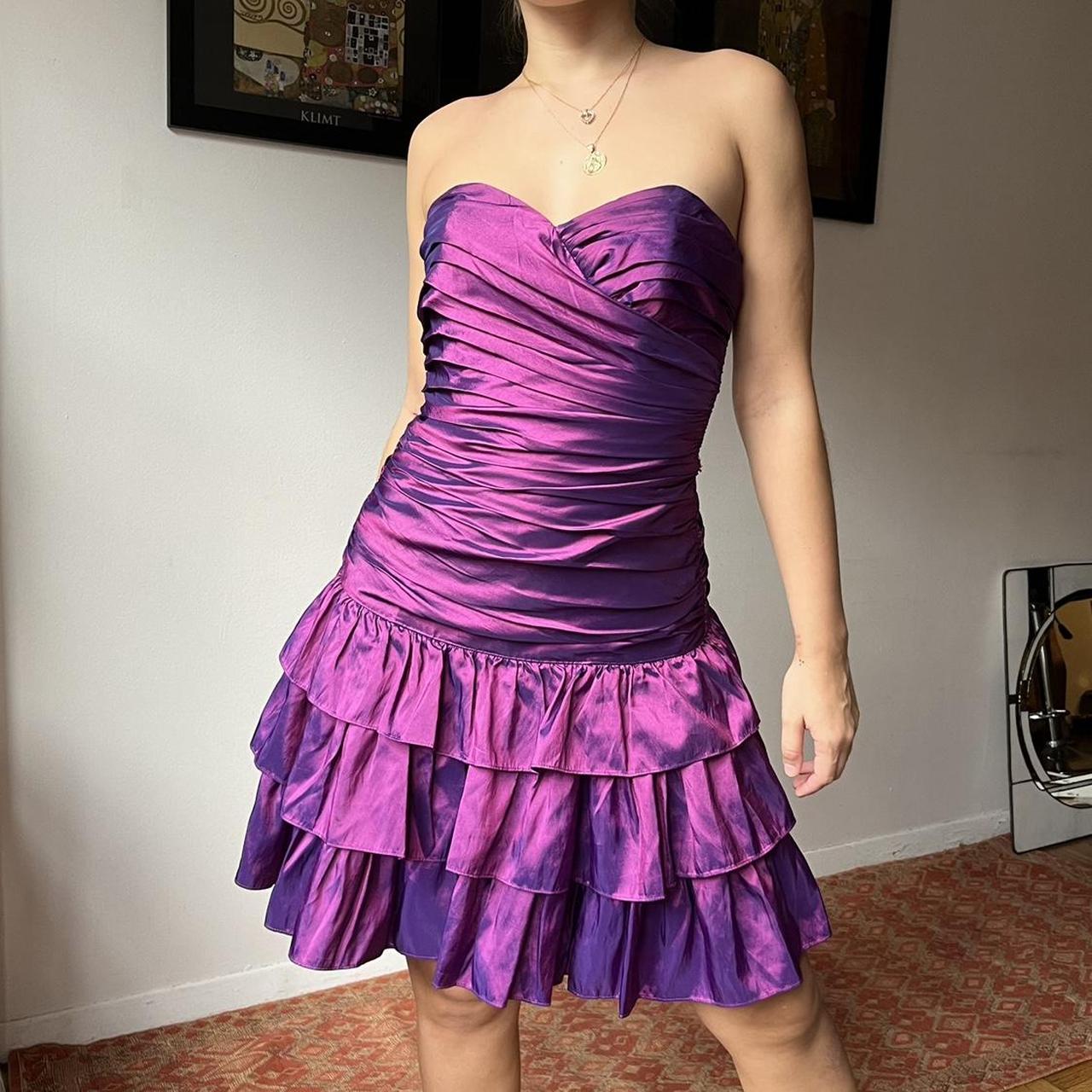 Betsey Johnson Women's Purple Dress (2)