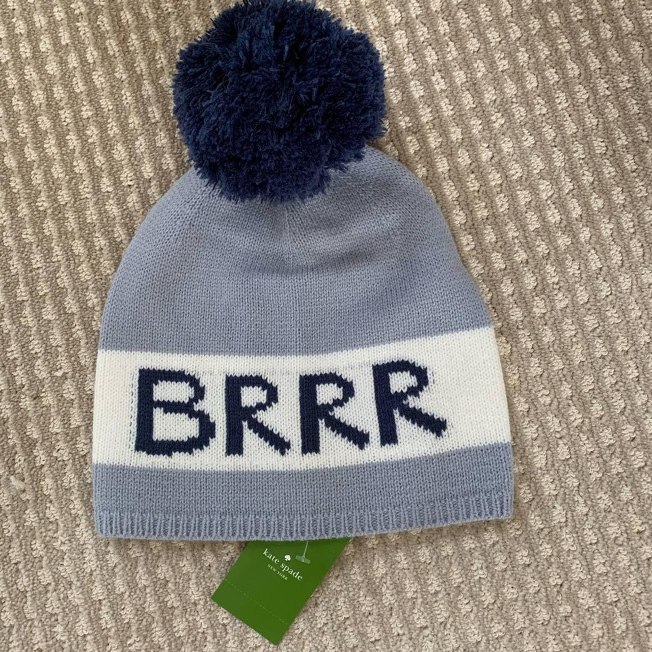 kate spade brrr beanie