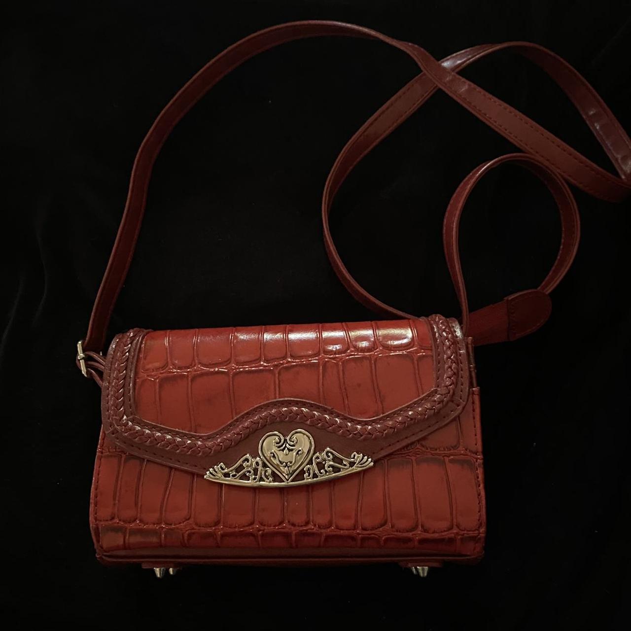 Amazon.com: Red Crocodile Handbag