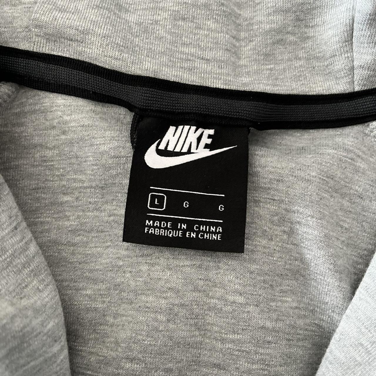 Nike Grey Tech fleece Jacket 9/10 condition been... - Depop