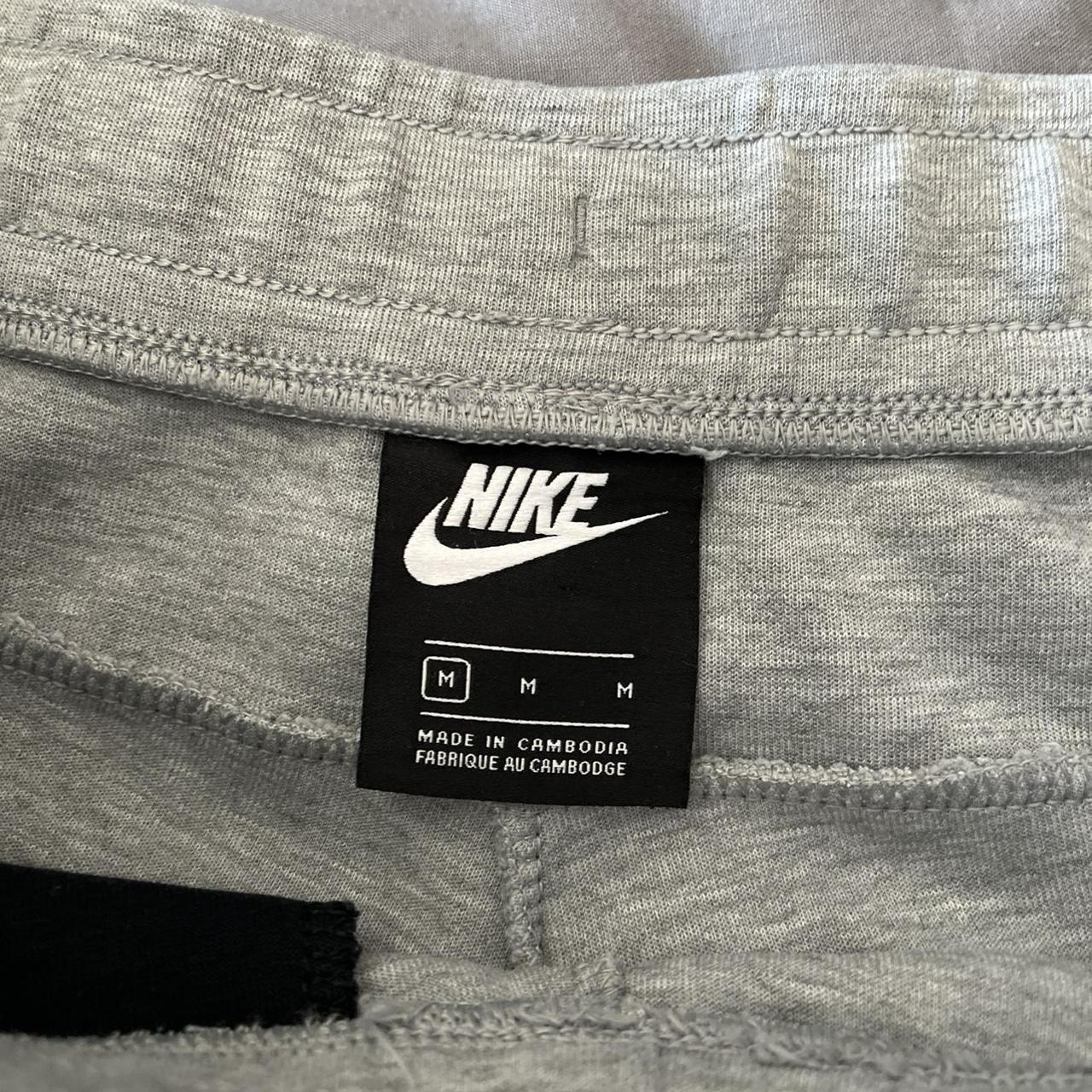 Nike Grey Tech fleece Bottoms 9/10 condition been... - Depop