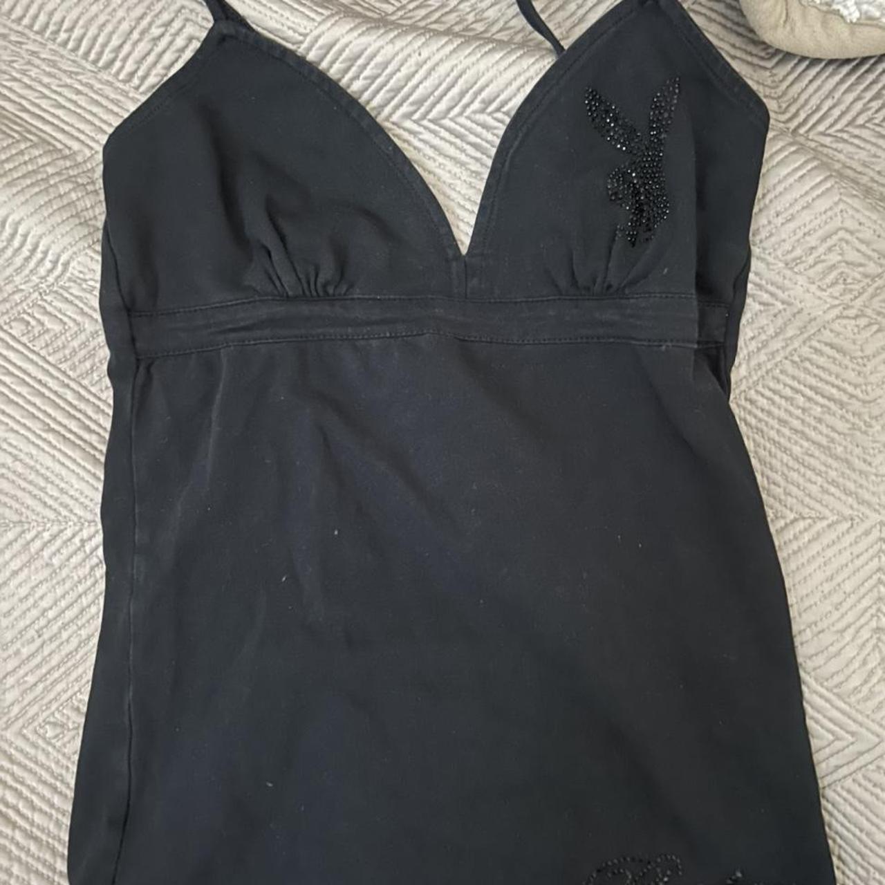 Vintage playboy cami Flattering for your shape Has... - Depop