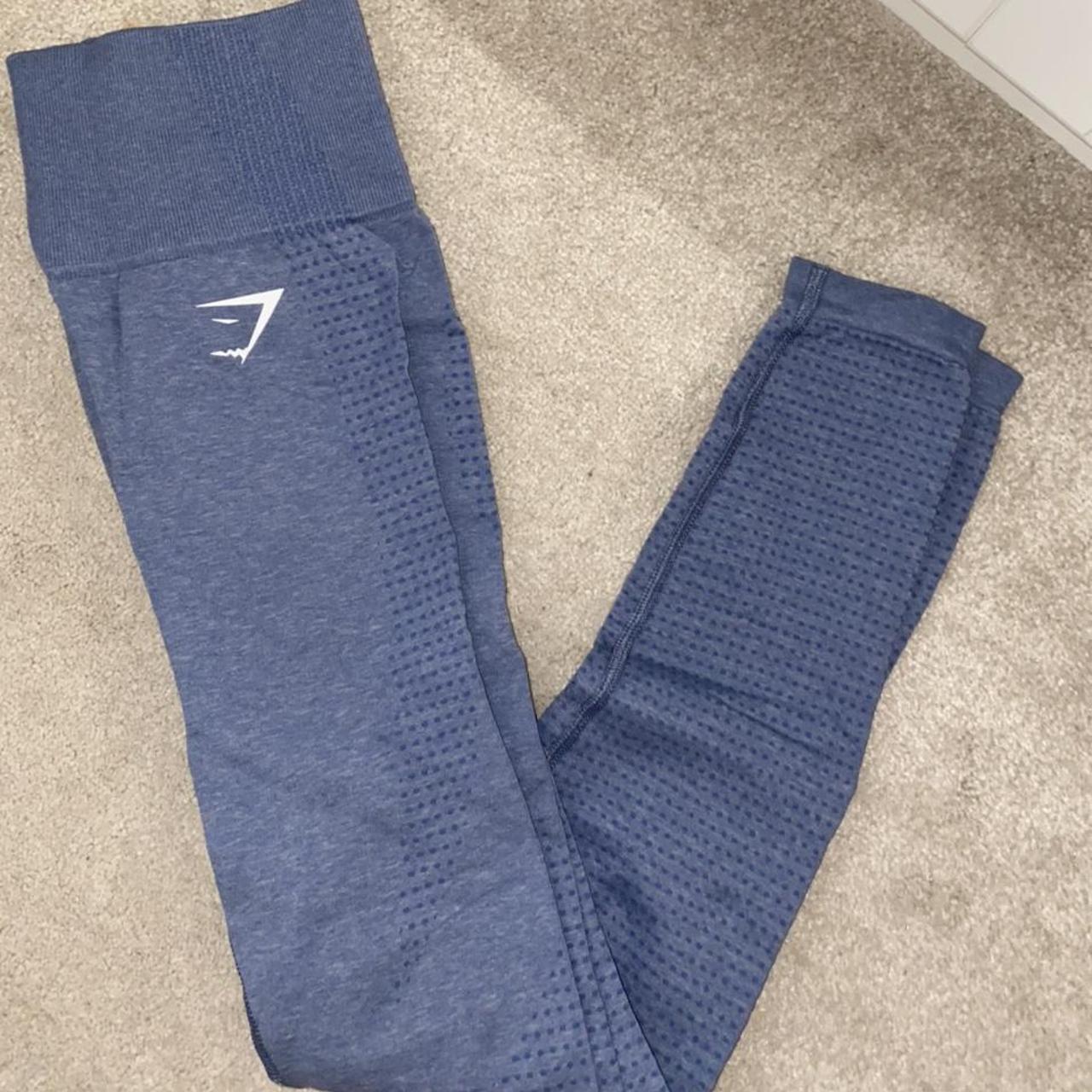 Blue Marl Gymshark leggings brand new without... Depop