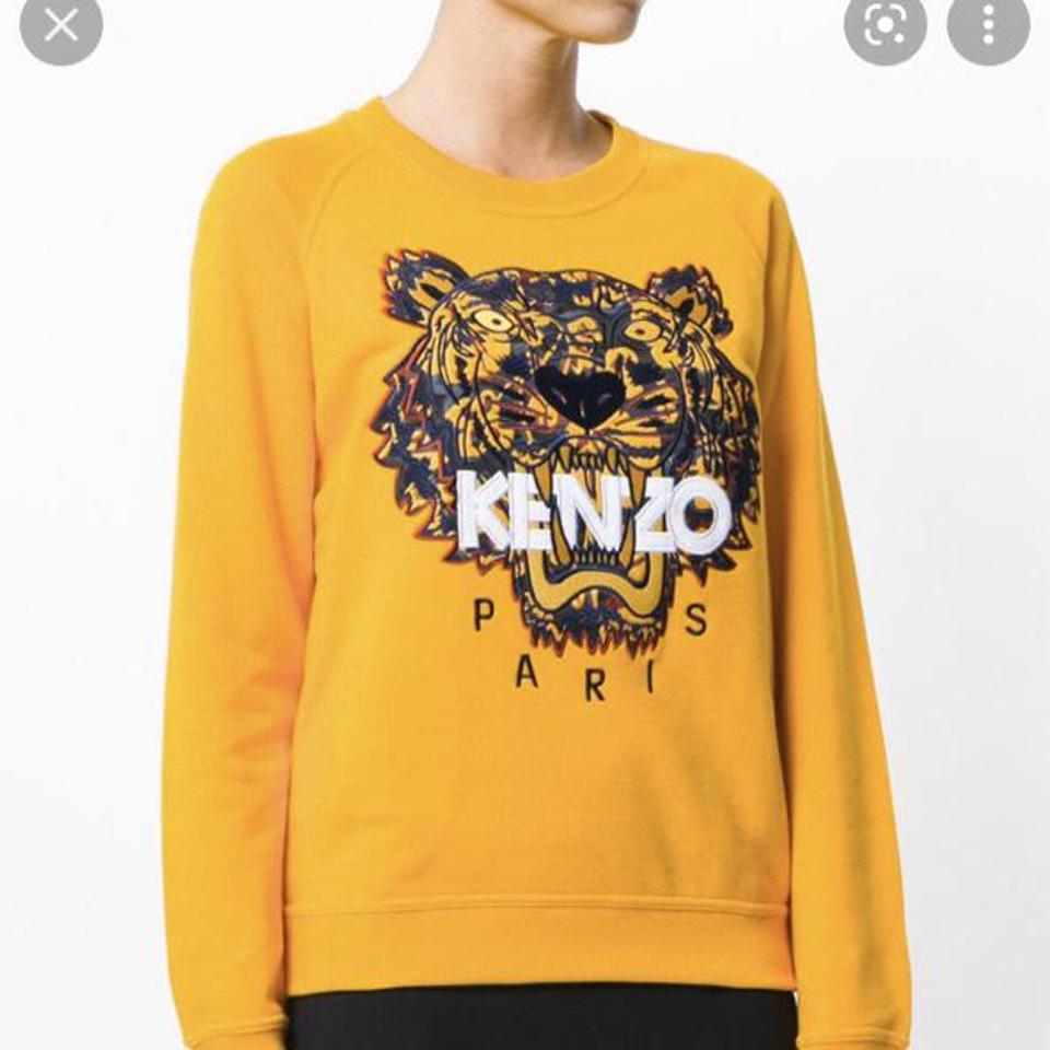 yellow kenzo jumper