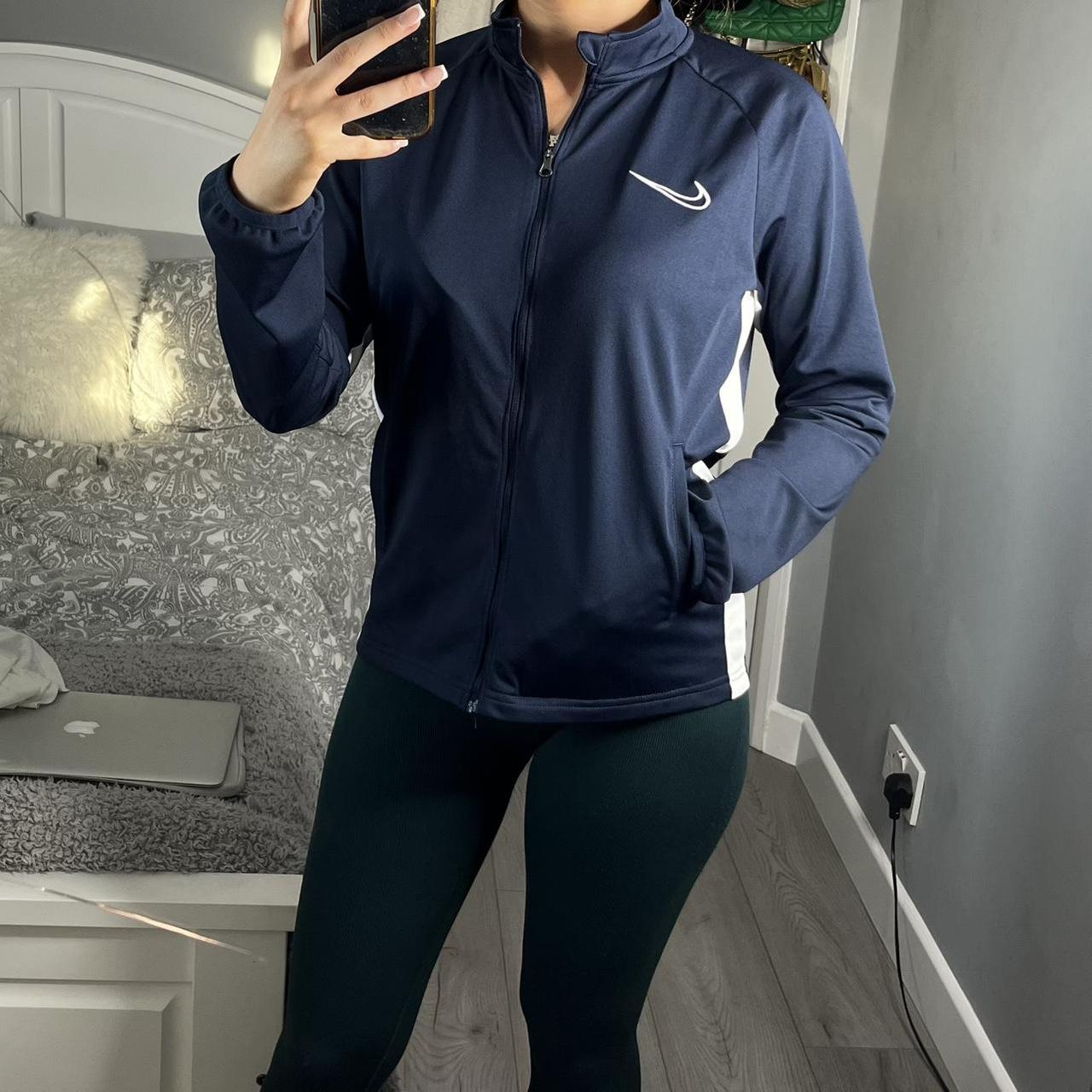 dri fit nike zip up