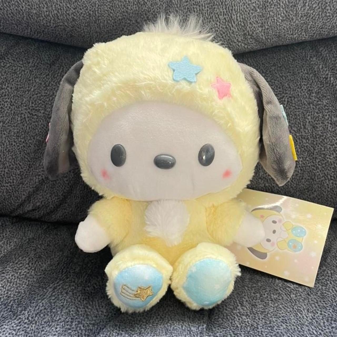 Pochacco in Pajama Plush (8.5”) Condition: New... - Depop