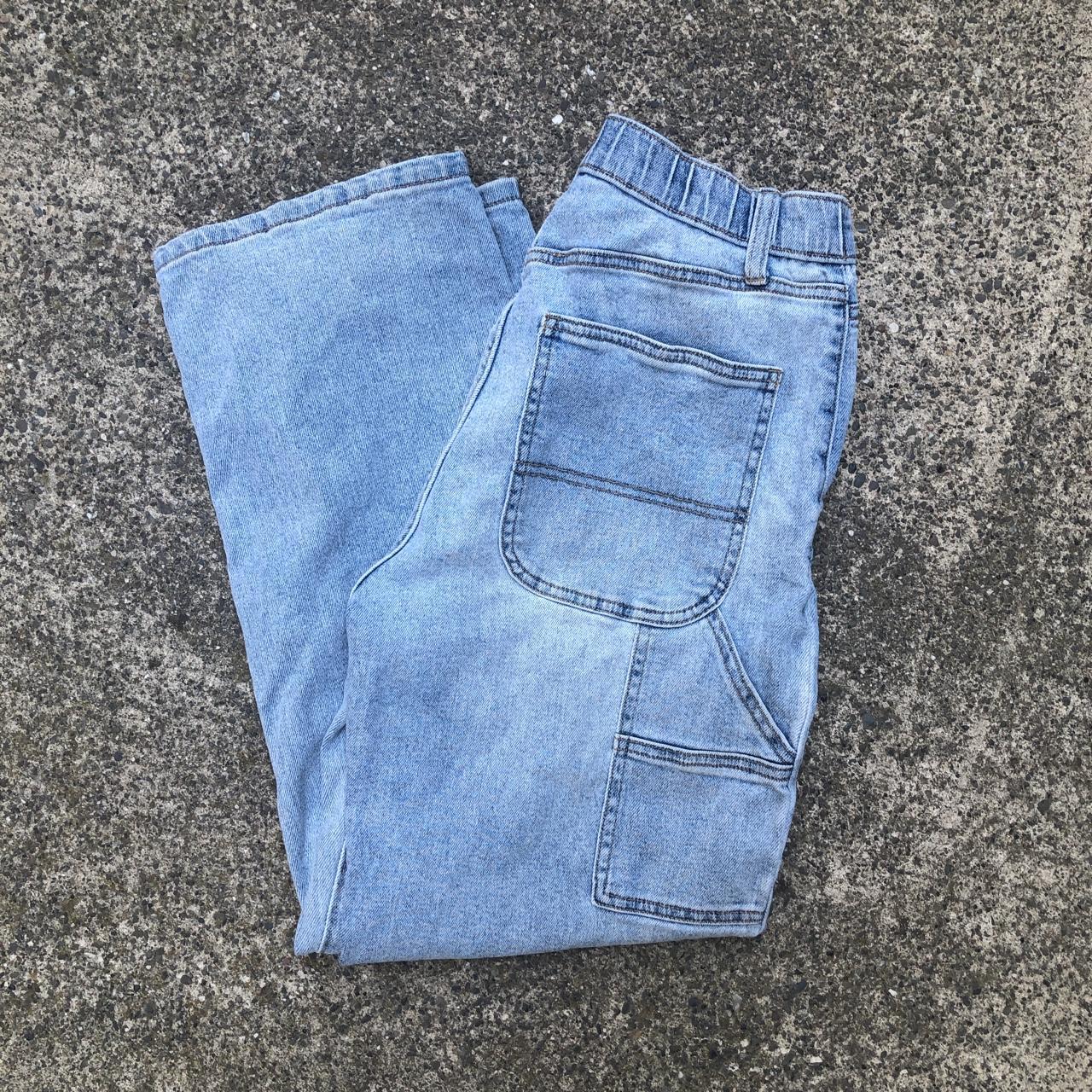 Women’s Wild Fable carpenter jeans. Nice light wash.... - Depop