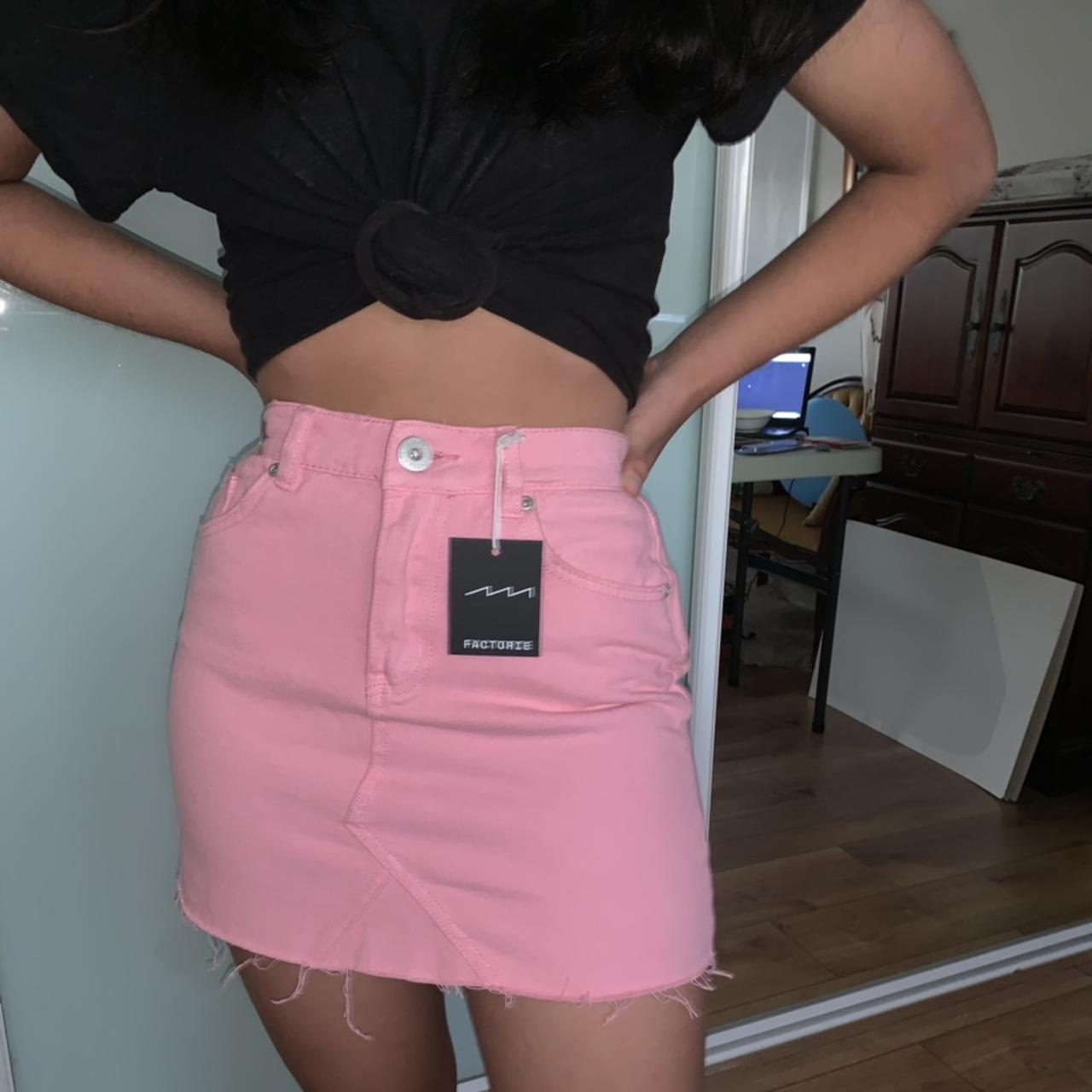 Pink skirt factorie hotsell