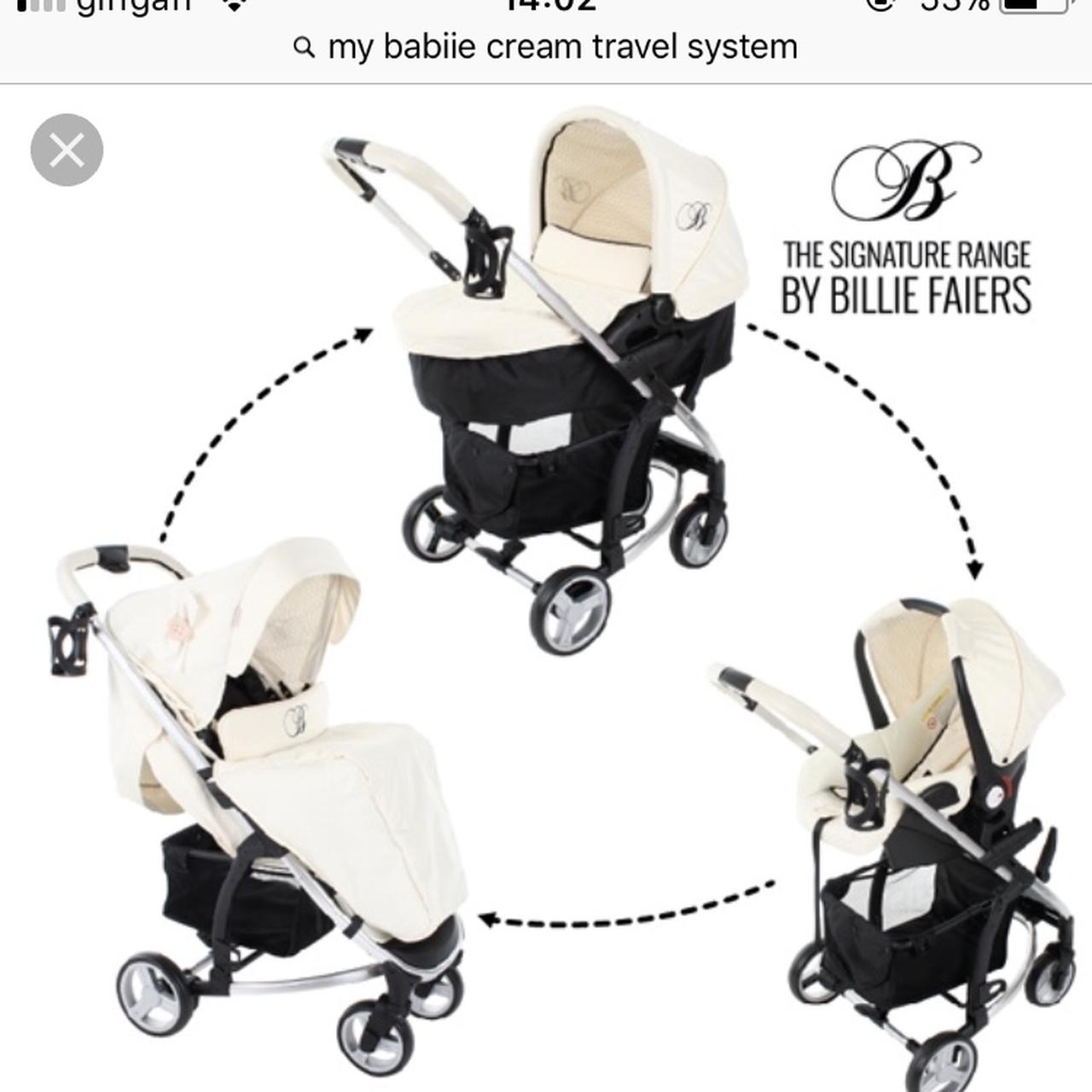 my babiie cream travel system