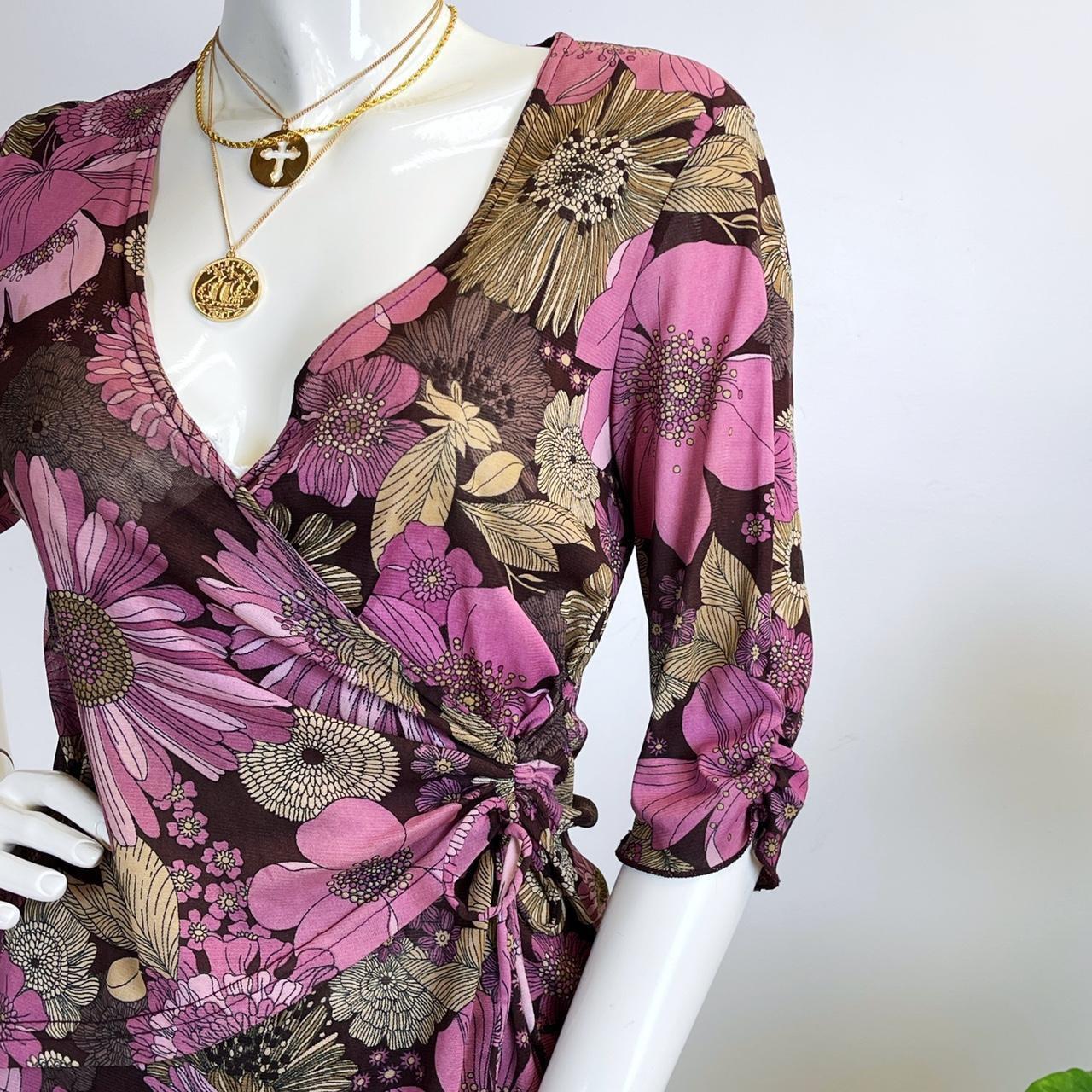 Product Image 1 - Vintage 90s floral mesh wrap