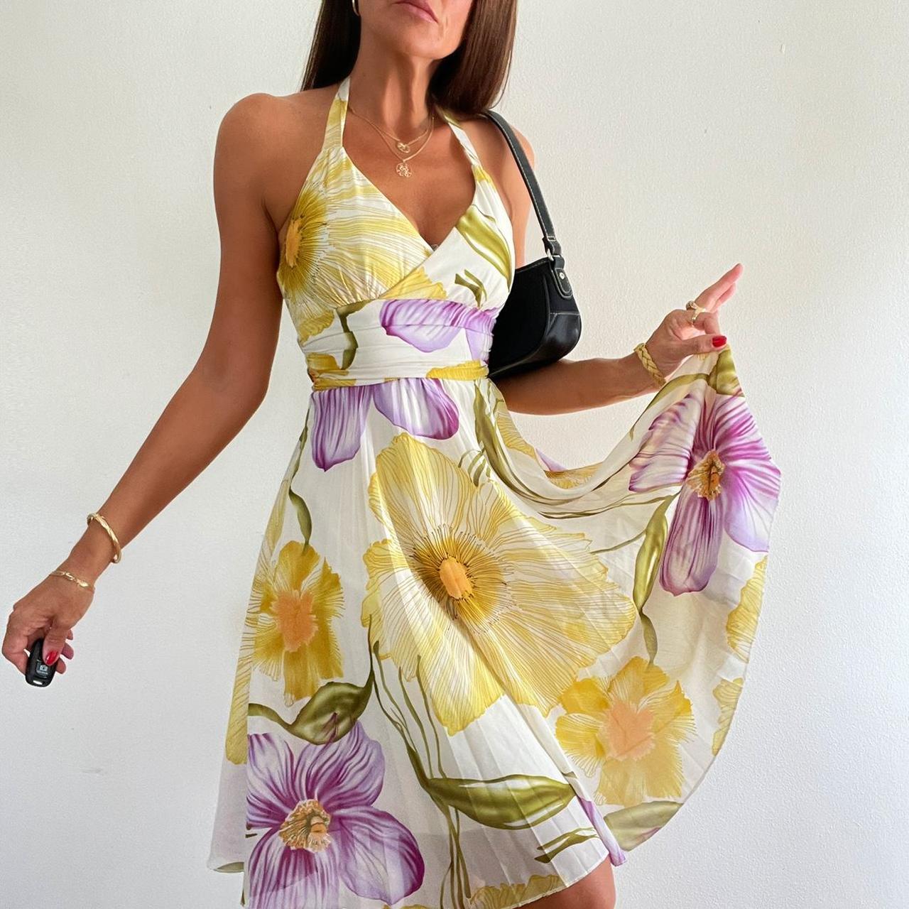 Product Image 2 - Vintage floral watercolor midi dress

The