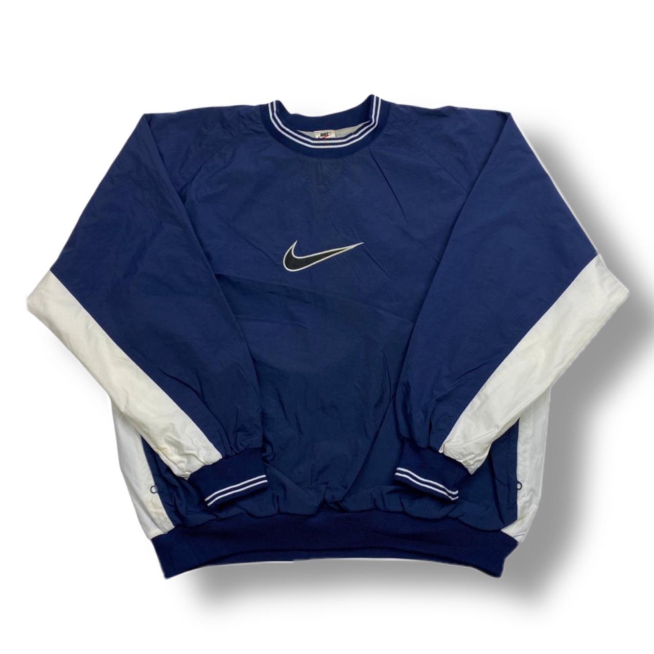 nike windbreaker crew neck