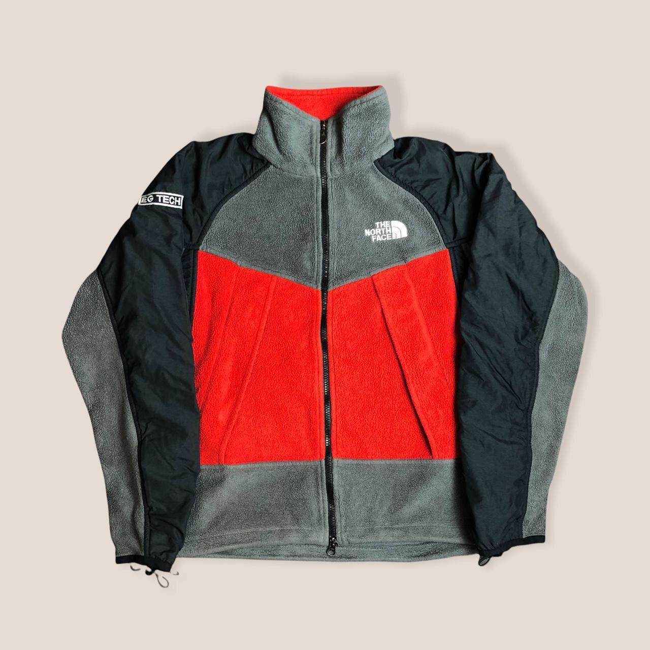 Vintage The North Face Eg Tech Polartec embroidered... - Depop