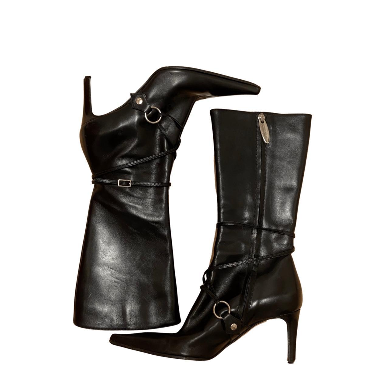 Product Image 1 - leather mid-calf black boots. best