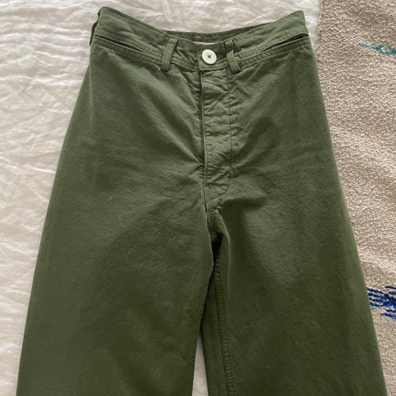 Women's Green and Khaki Jeans (3)