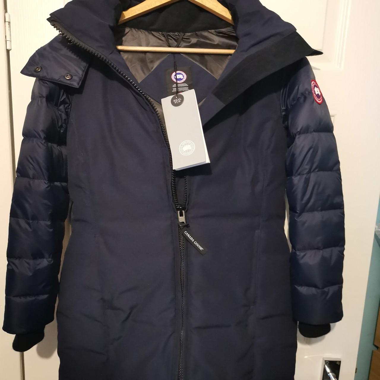 Canada Goose Silverthorne Parka Navy Admiral. Depop