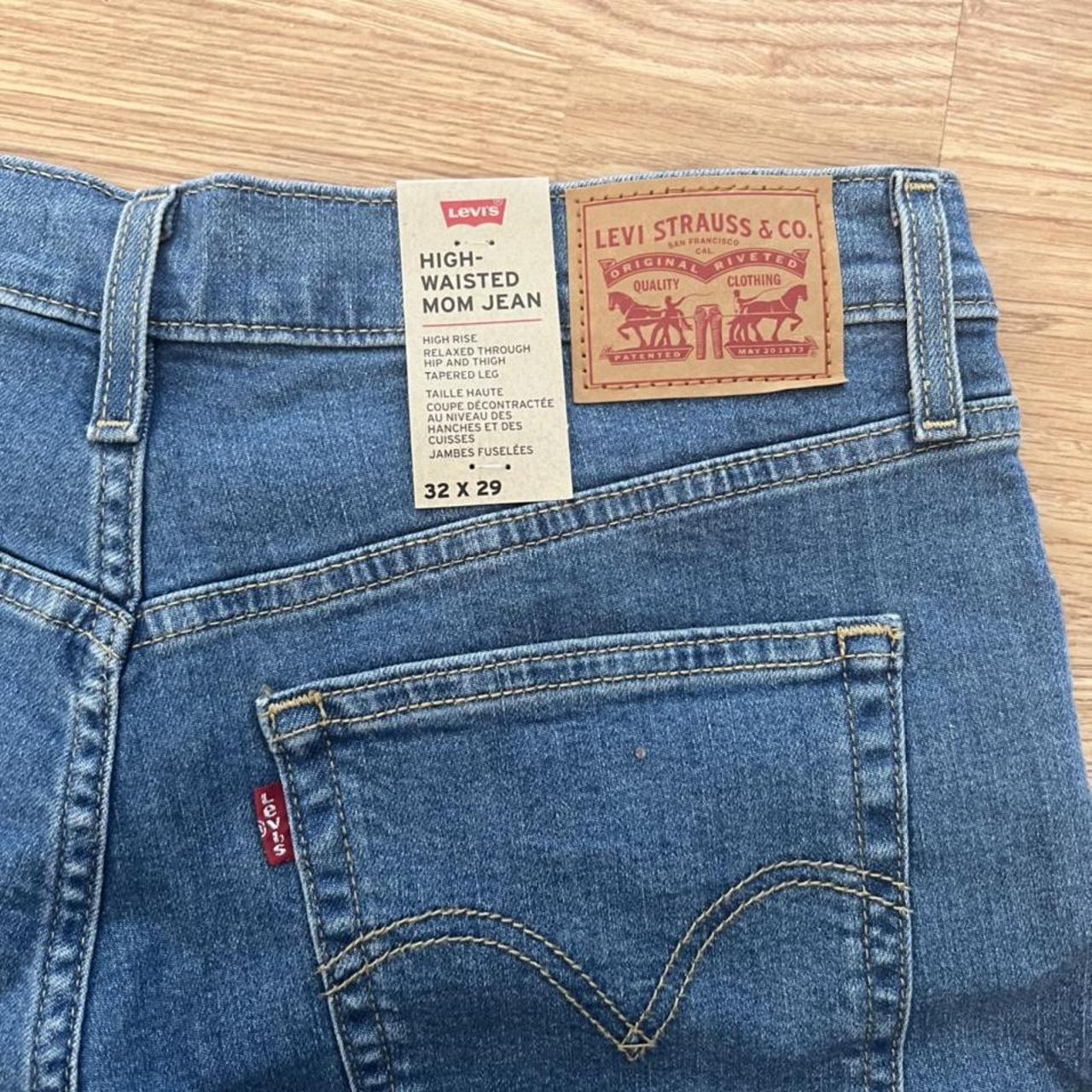 Levi’s mom jeans, brand new never worn, with tags... - Depop
