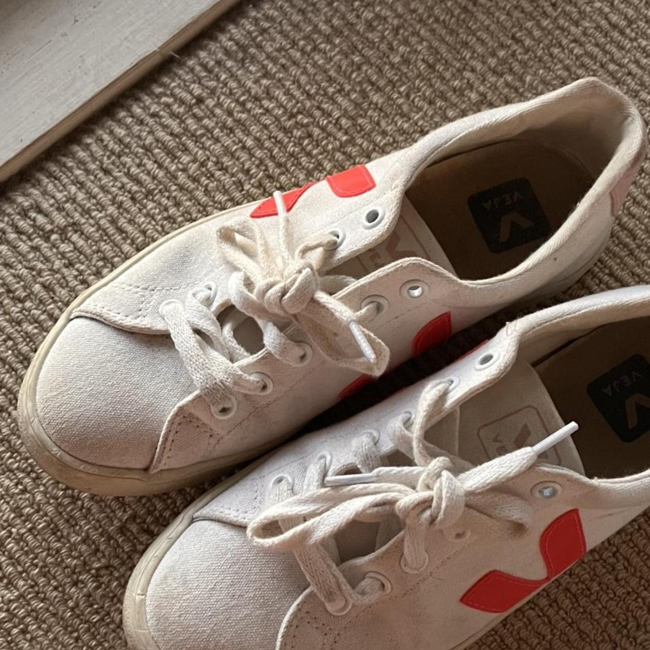 veja sneakers pink and green