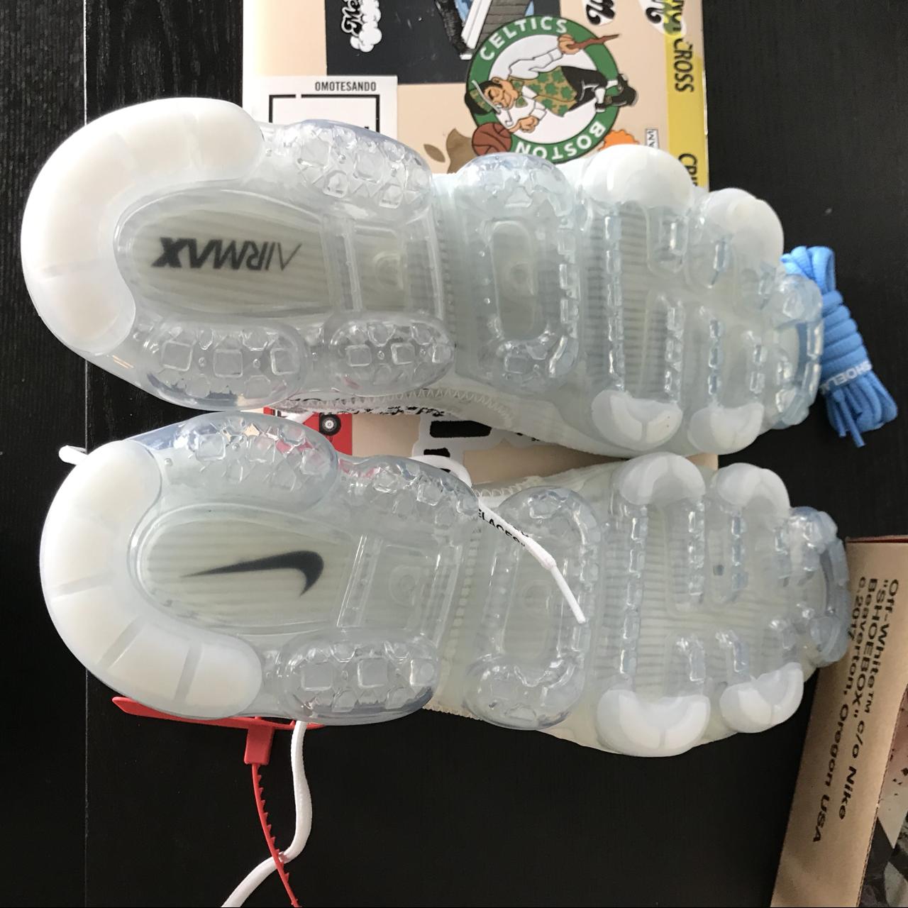 Nike vapormax off white receipt hotsell