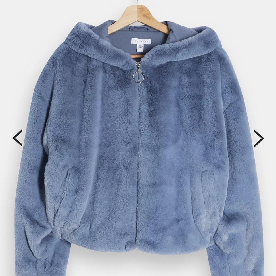 Topshop deals fluffy hoodie