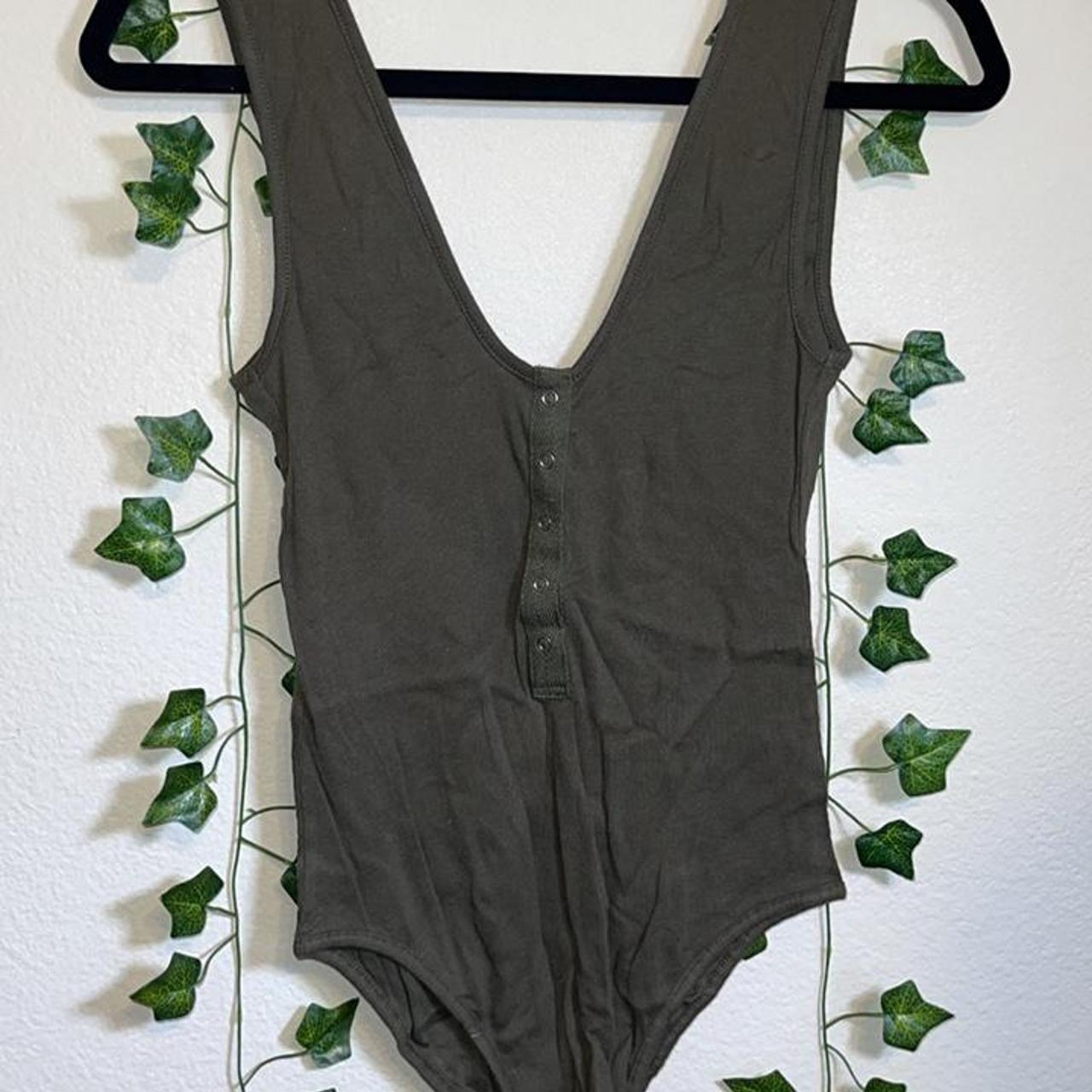 army green body suit