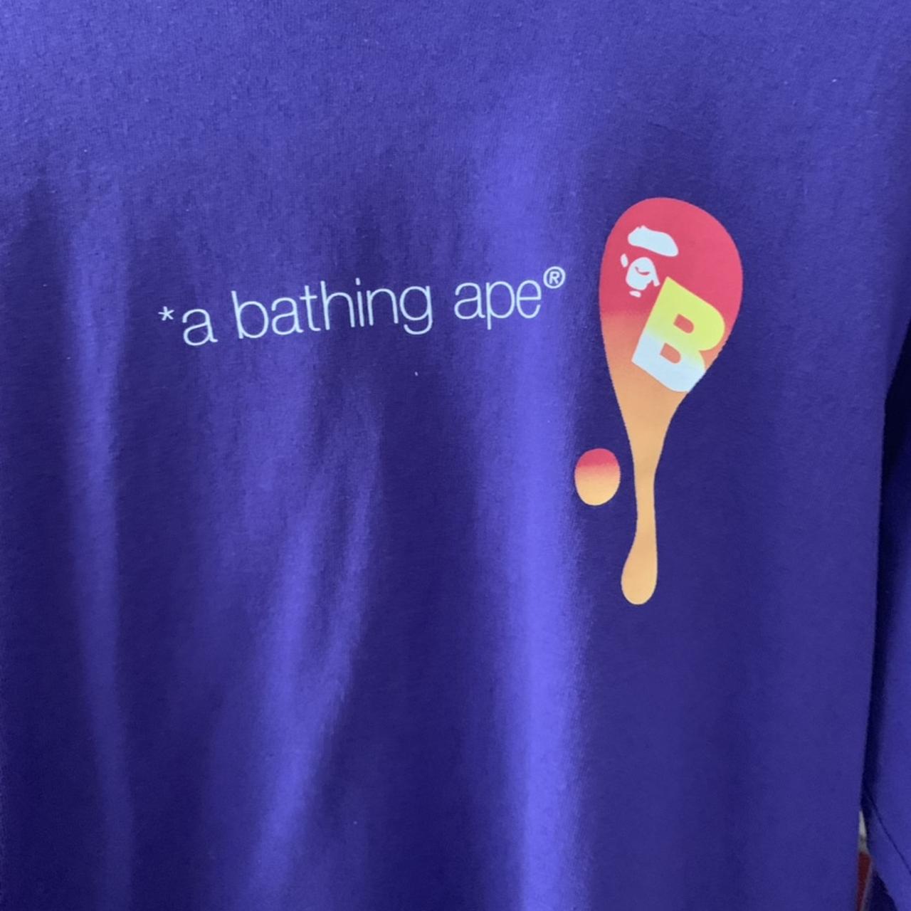 bape lava tee