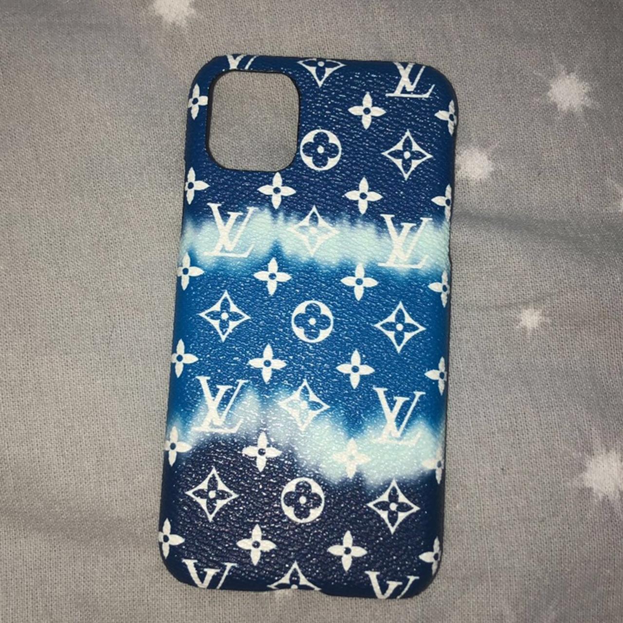 Selling this blue Louis Vuitton phone case💙 It's for - Depop