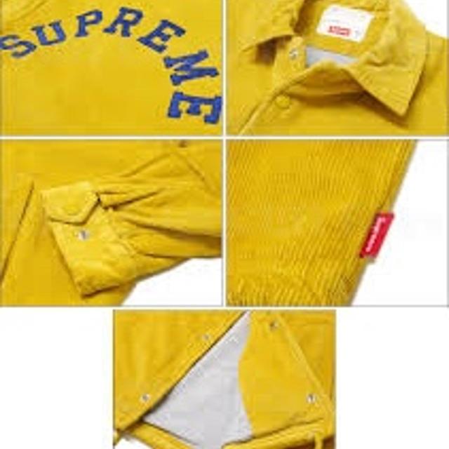 Supreme fall 2011 corduroy coach jacket in... - Depop