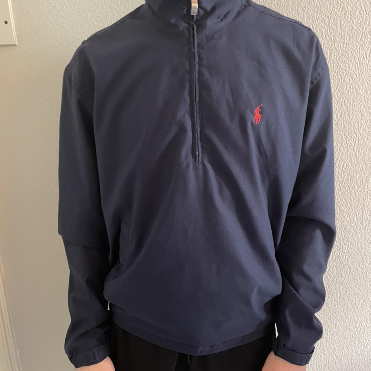 Ralph Lauren Navy Quarter Zip 🔵 Ralphlauren Depop 1675