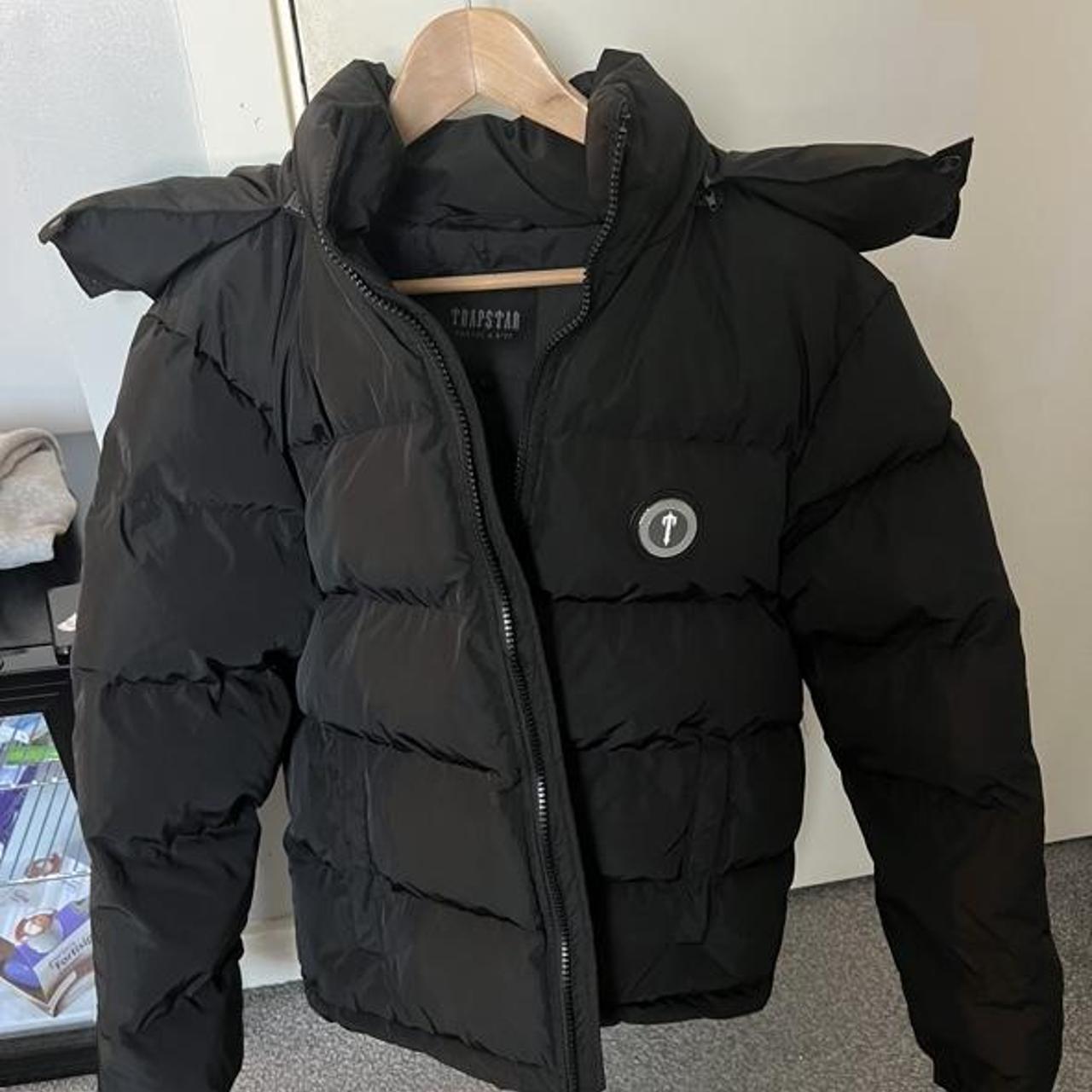 Men’s Black Trapstar Coat. Bought the wrong size and... - Depop