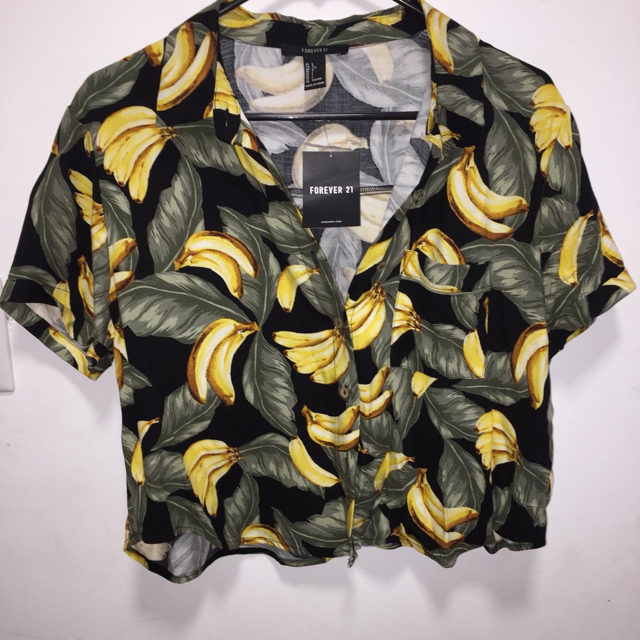 forever 21 banana shirt