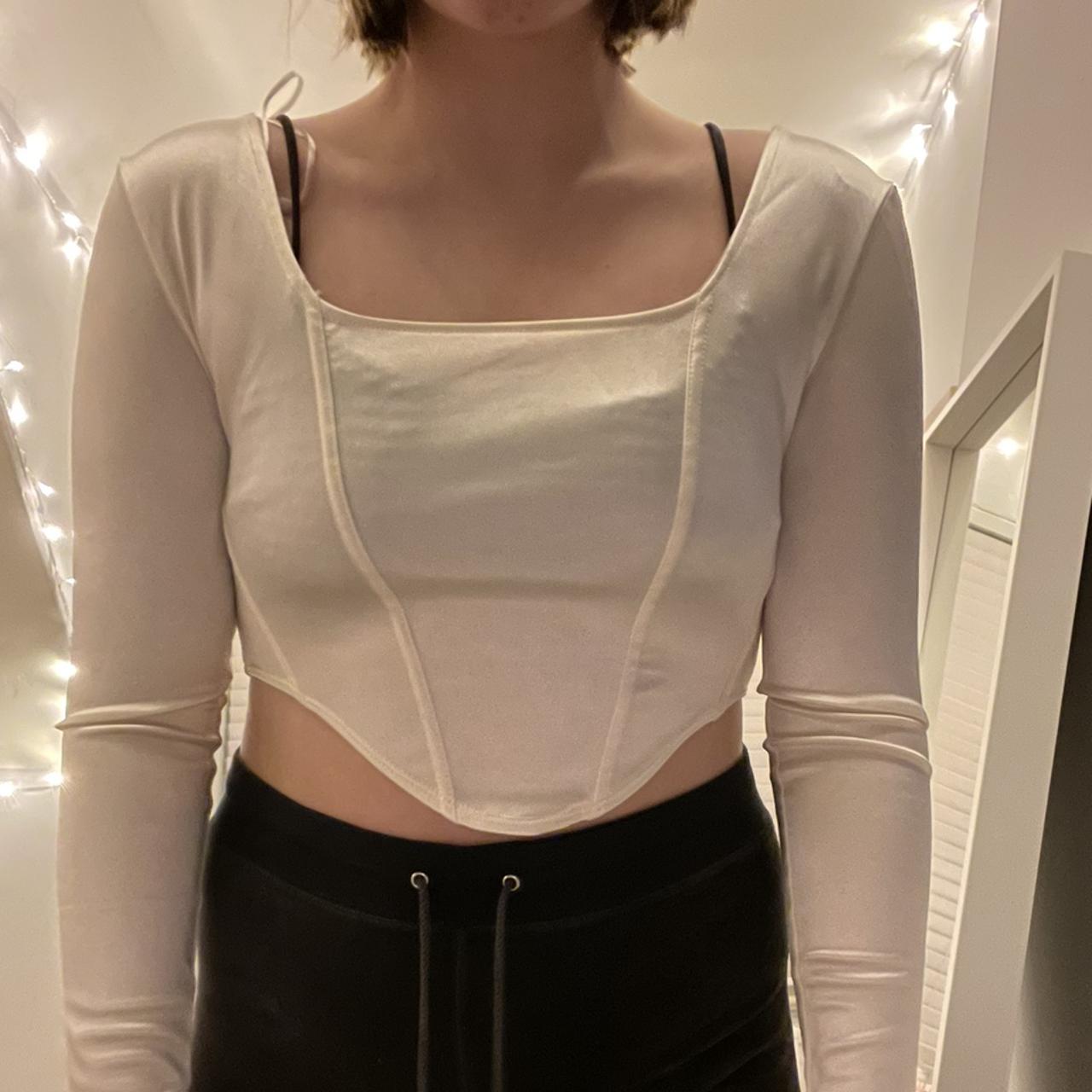 H&M Women's Corset Depop