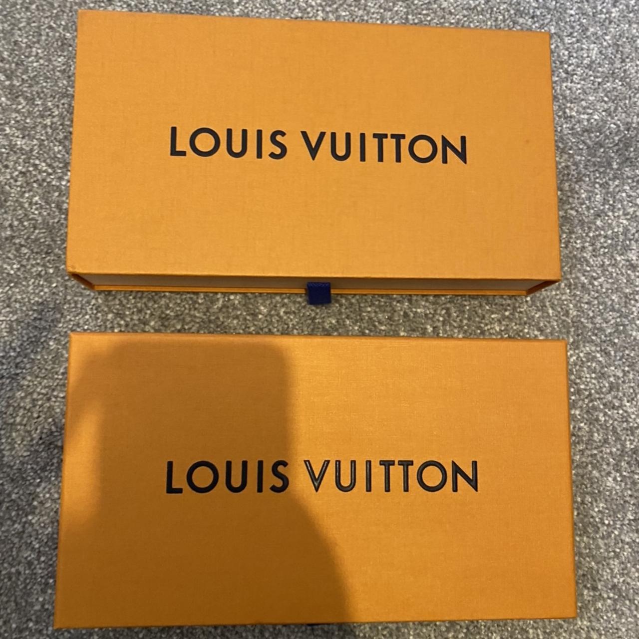 Louis Vuitton Empty box with ribbon 51/2”X31/2”. - Depop