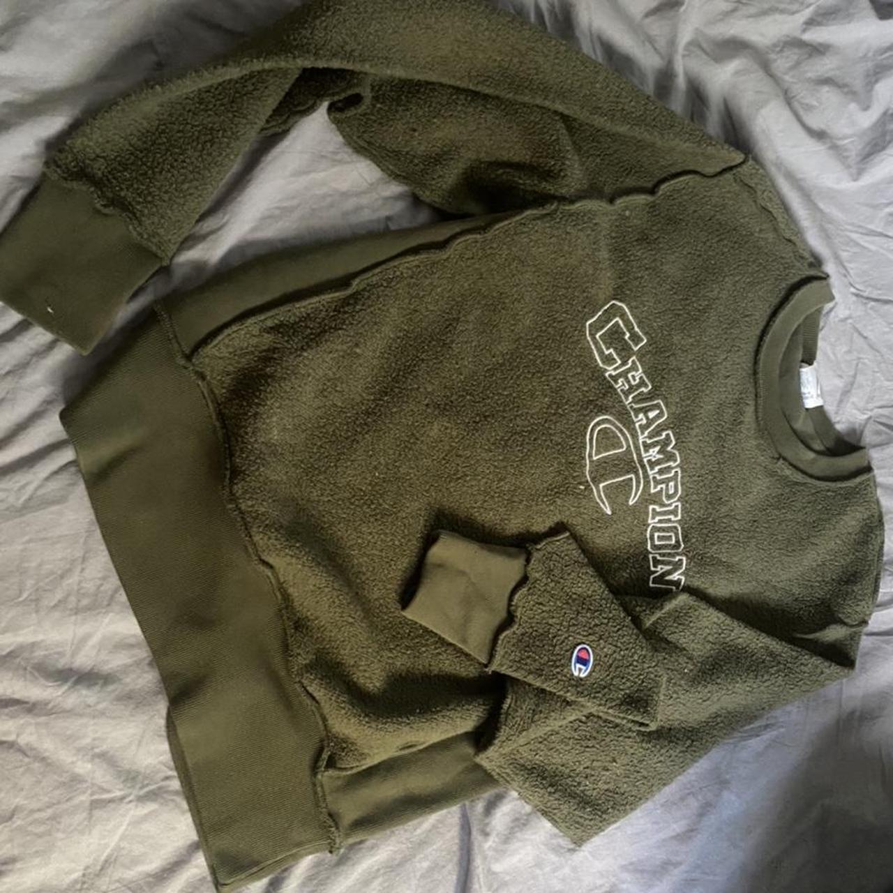 1990s Vintage Champion Crewneck Sweatshirt Inside Out