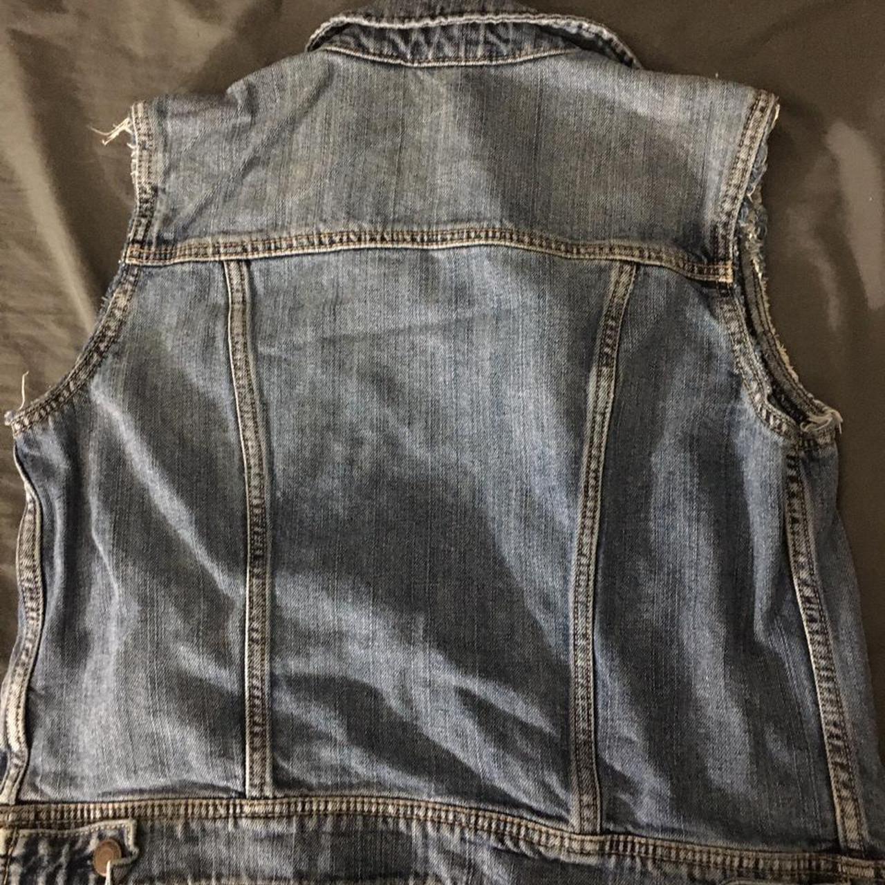 American Eagle jean vest - Depop